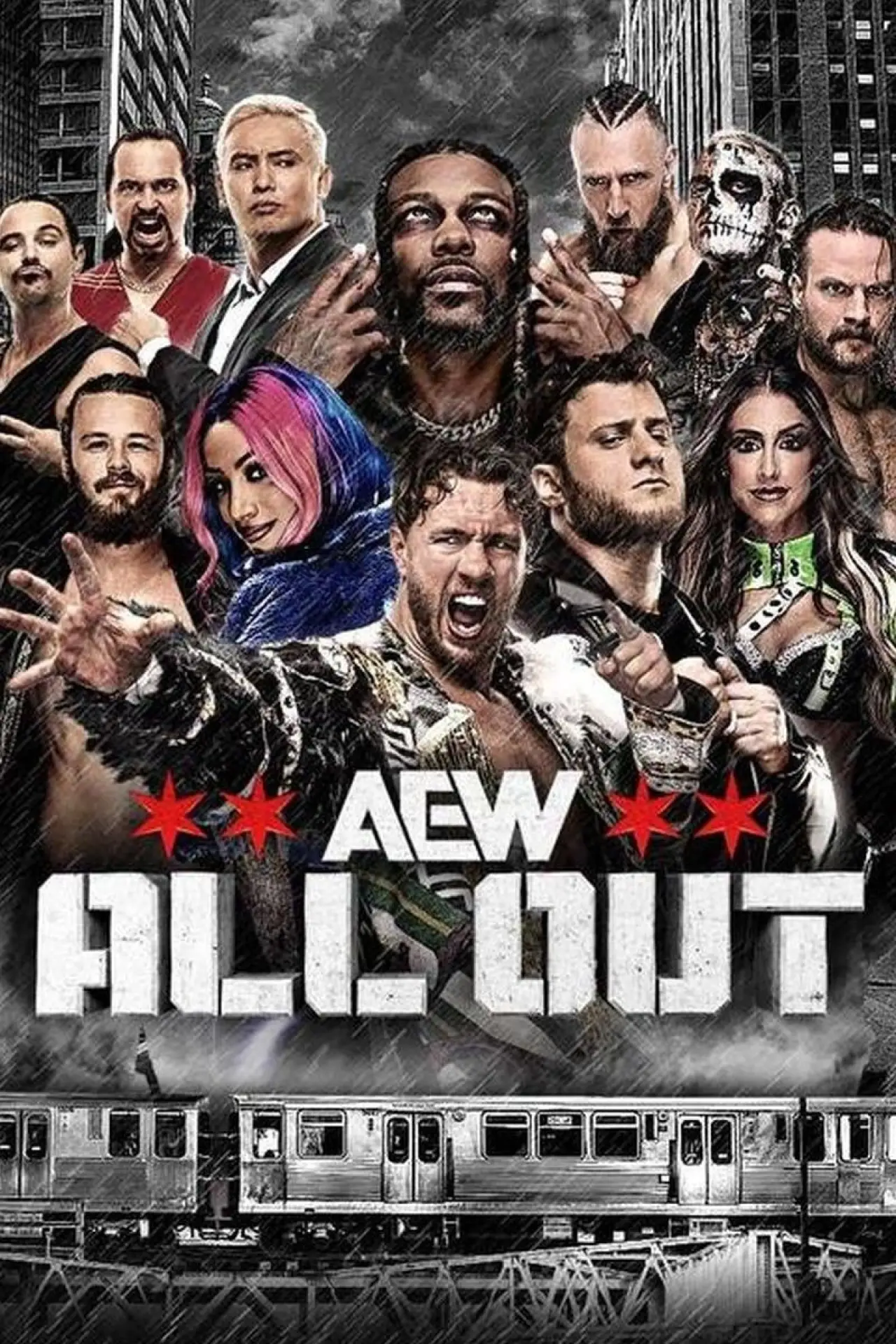 Plakat filmowy "AEW All Out 2024"