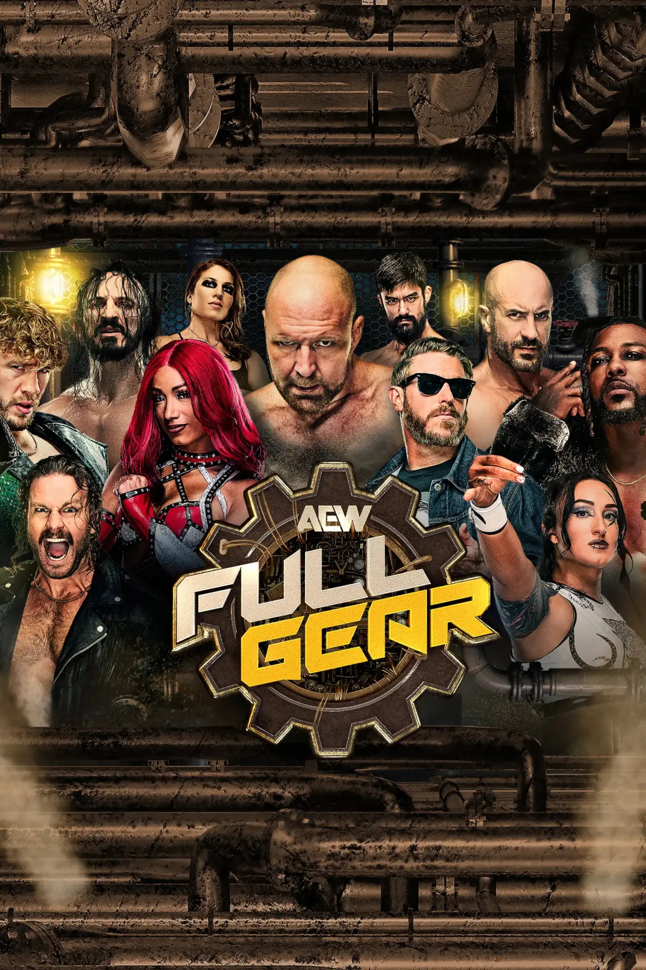 Plakat filmowy "AEW Full Gear 2024"