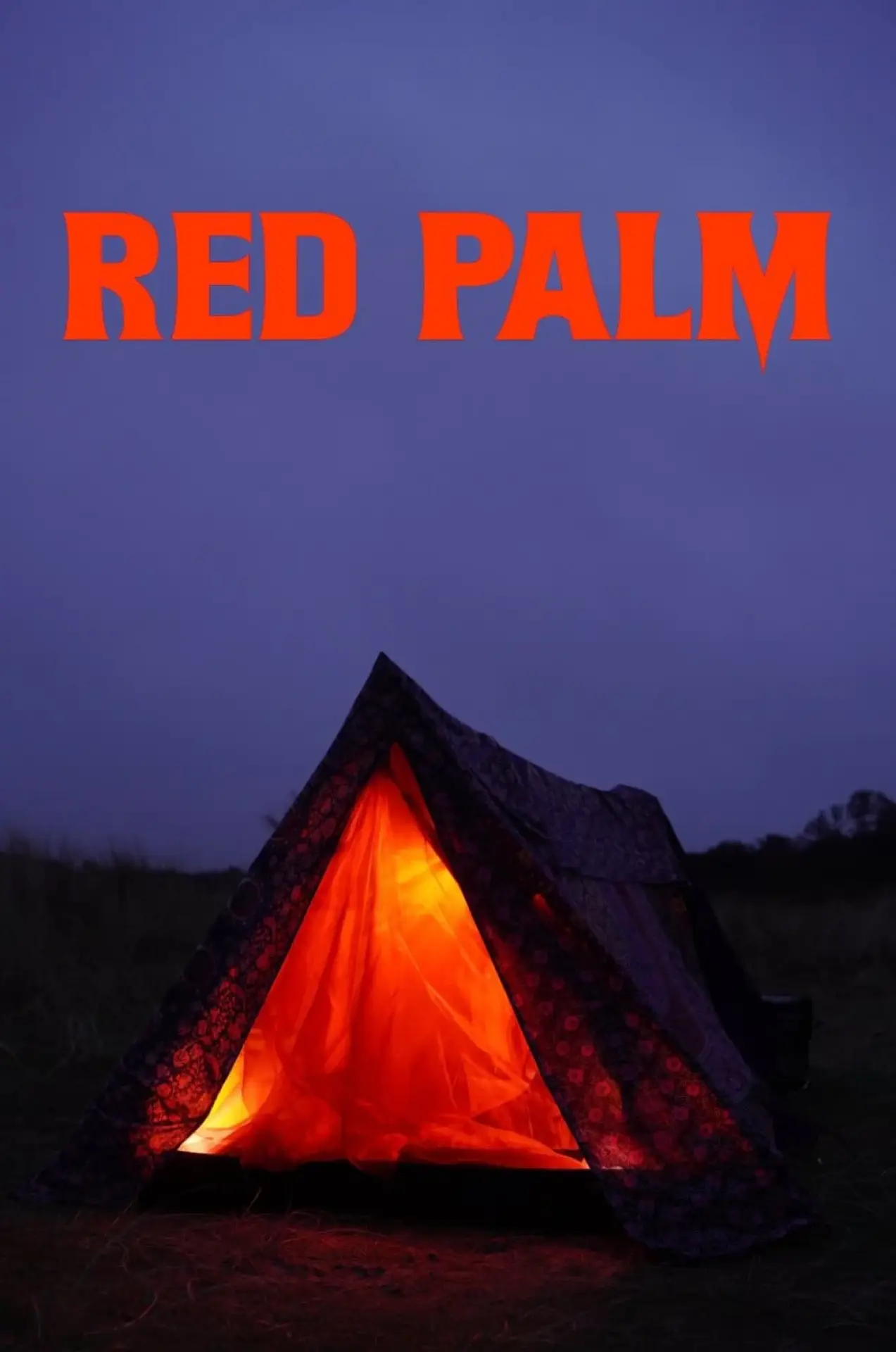 Plakat filmowy "Red Palm"