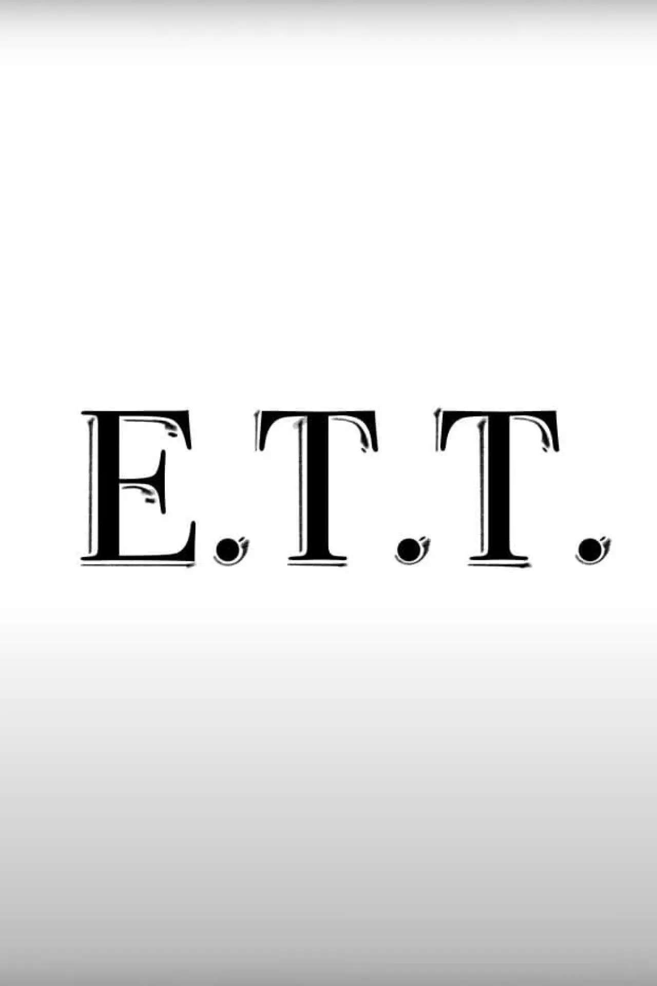 Plakat filmowy "E.T.T. (Extra Terrestrial Thief)"