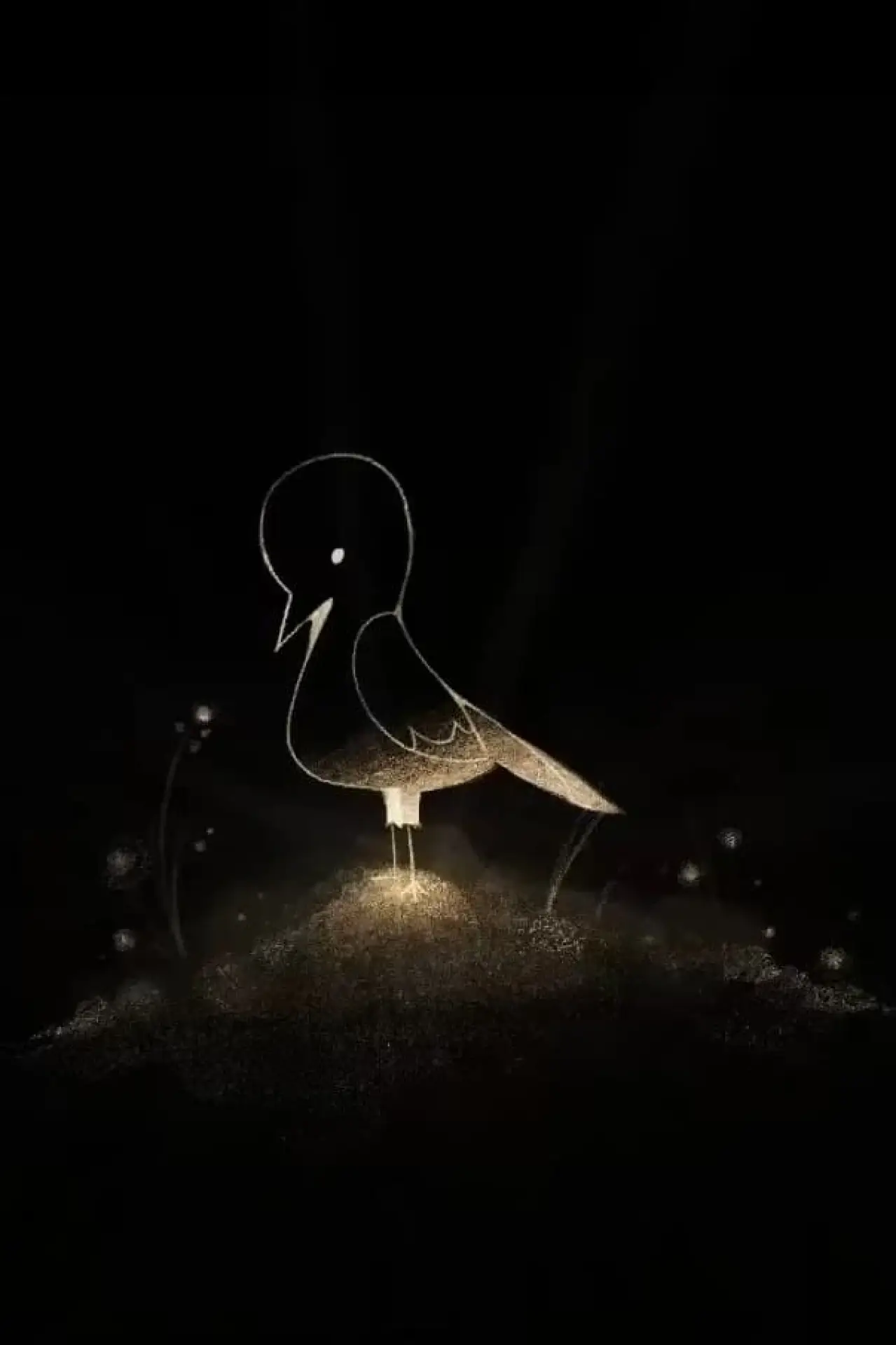 Plakat filmowy "The Bird"