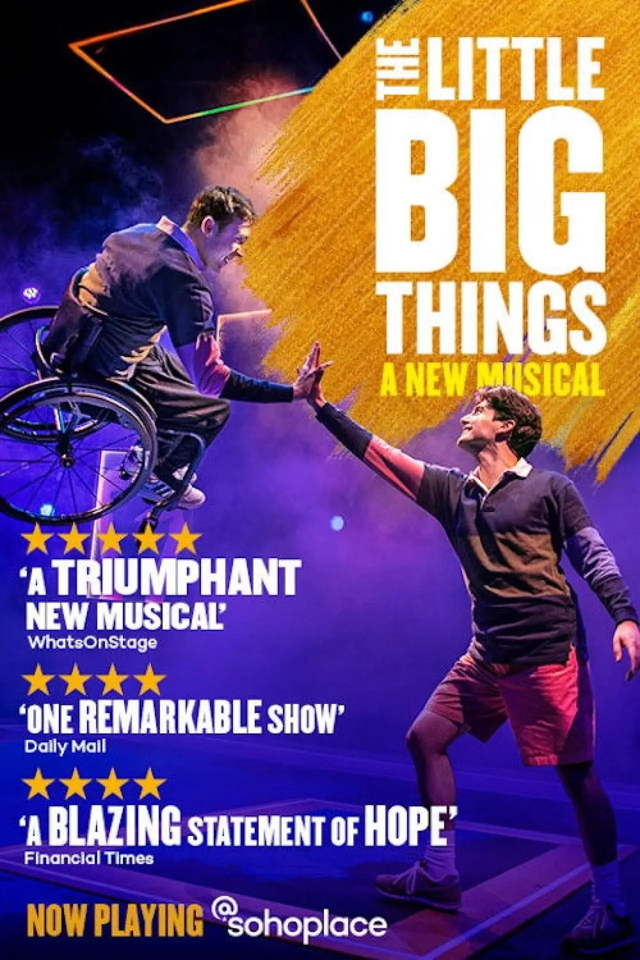 Plakat filmowy "National Theatre Live: The Little Big Things"