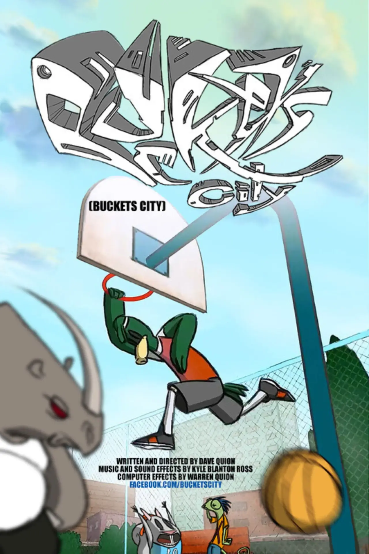 Plakat filmowy "Buckets City"