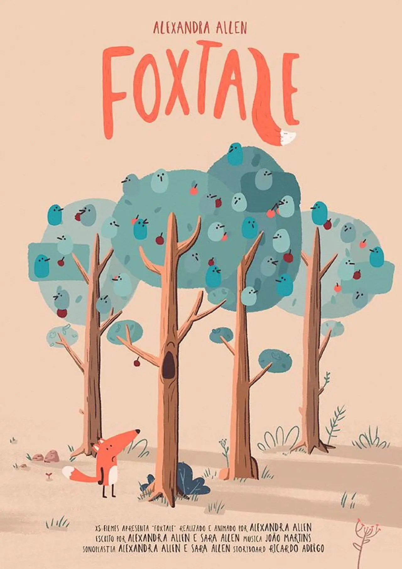 Plakat filmowy "Foxtale"