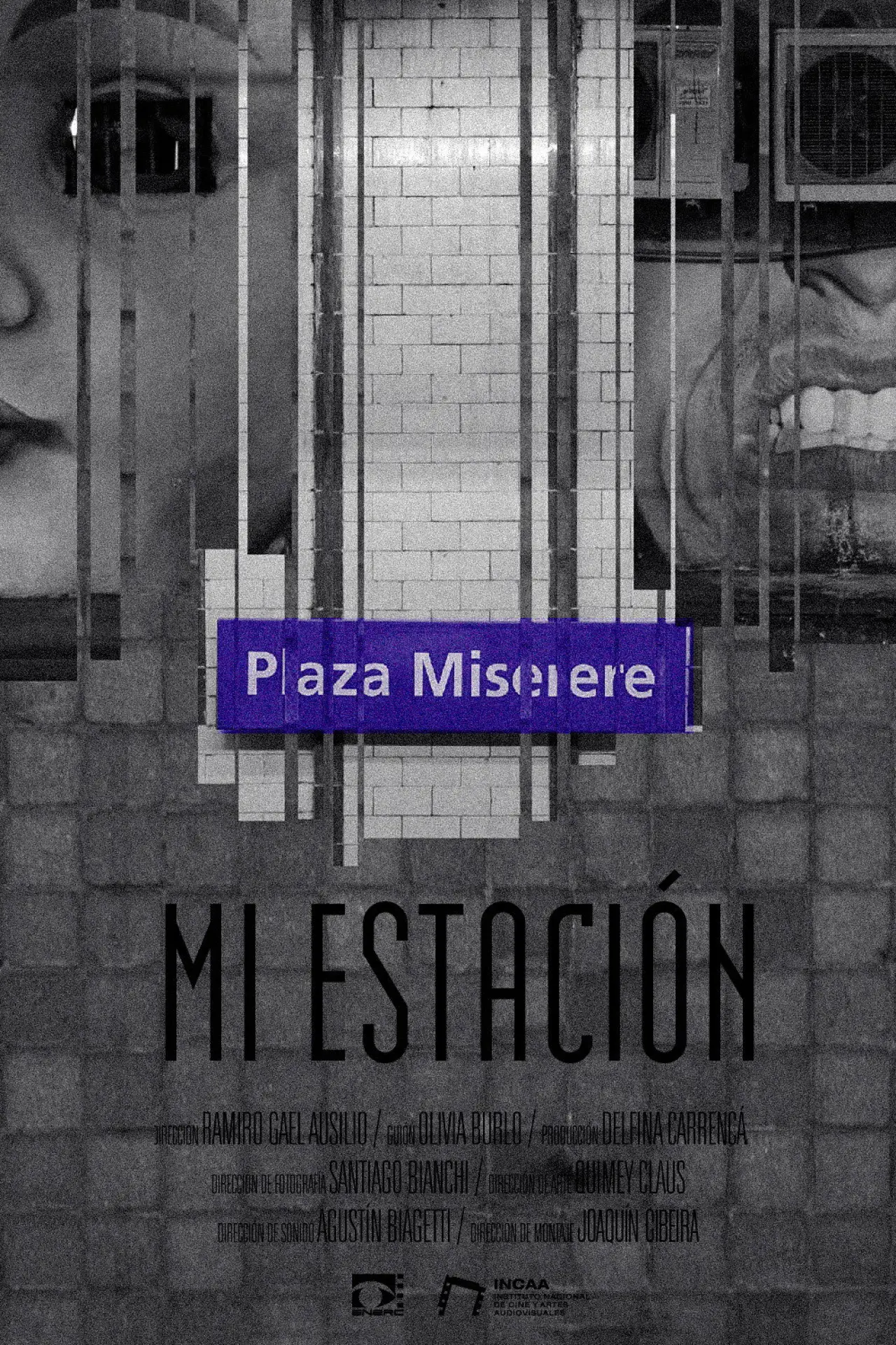 Plakat filmowy "Mi Estación"