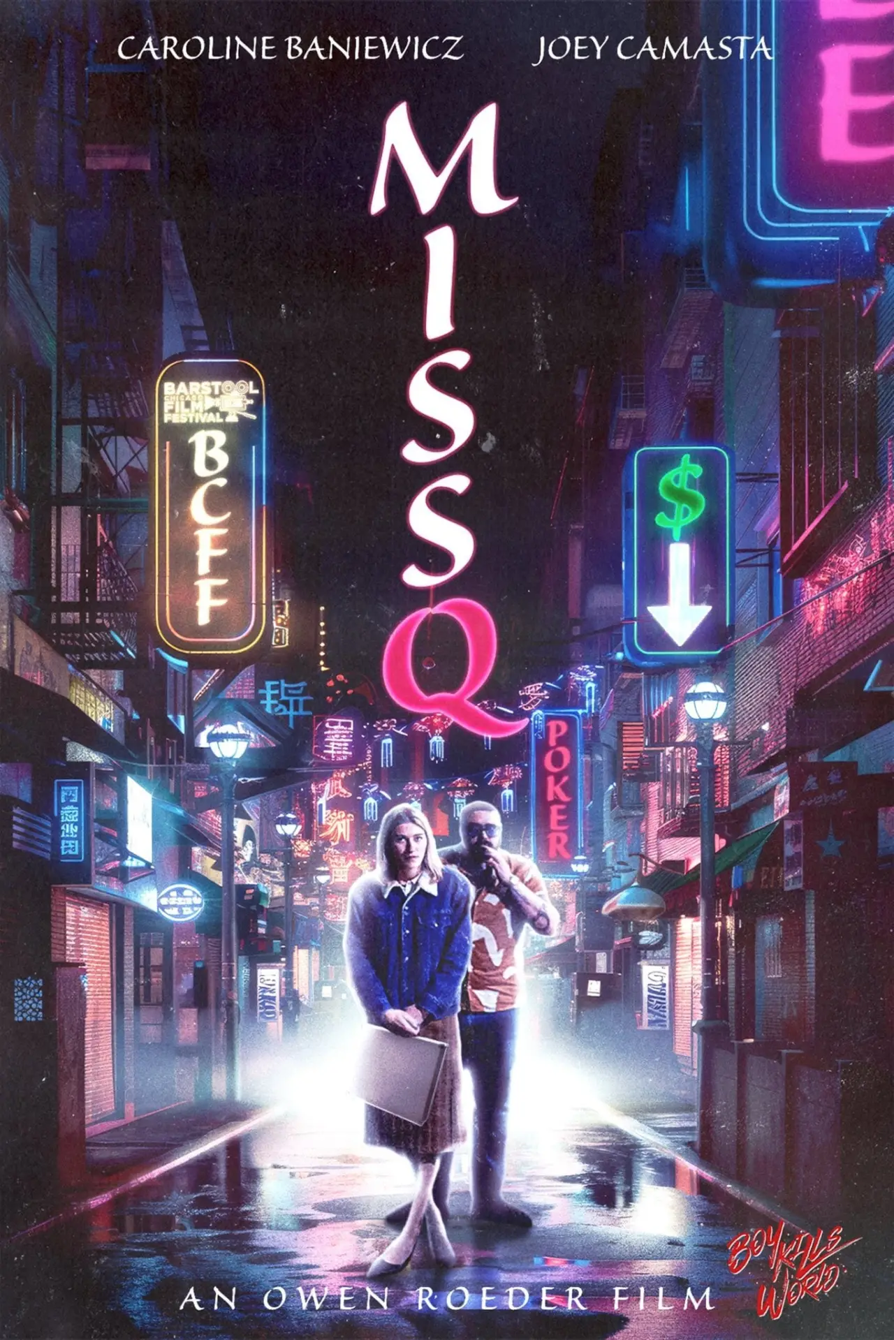 Plakat filmowy "Miss Q"