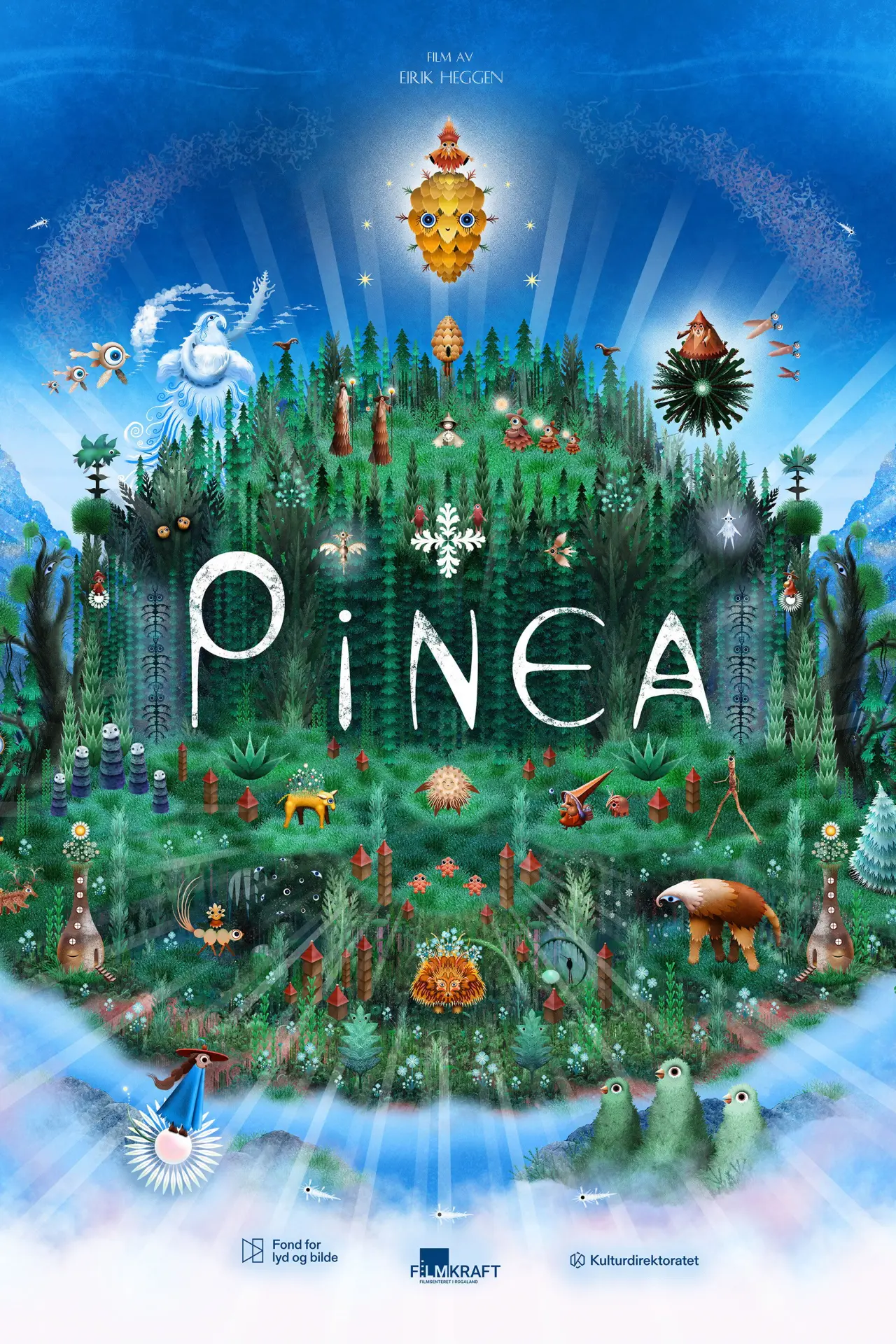Plakat filmowy "Pinea"