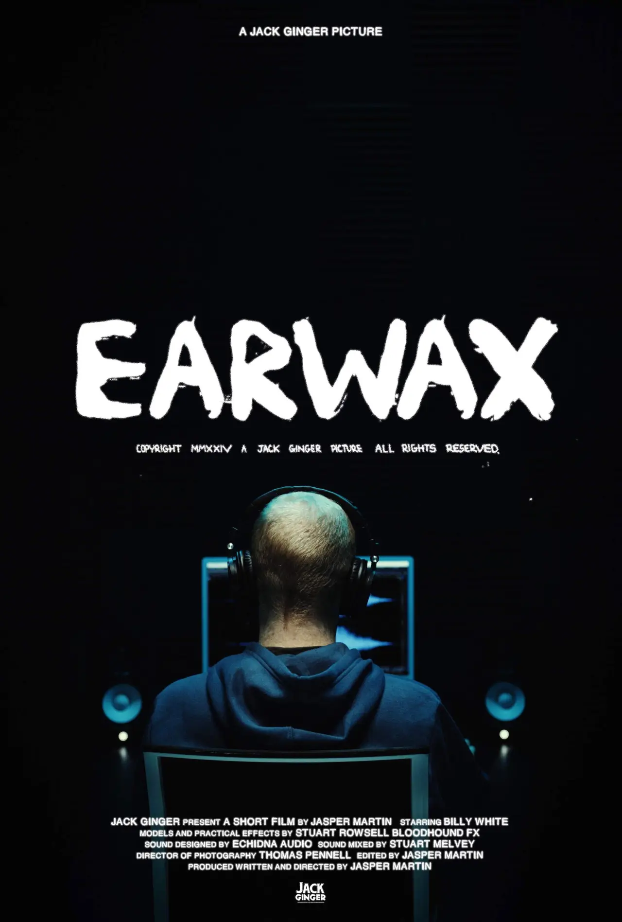 Plakat filmowy "Earwax"