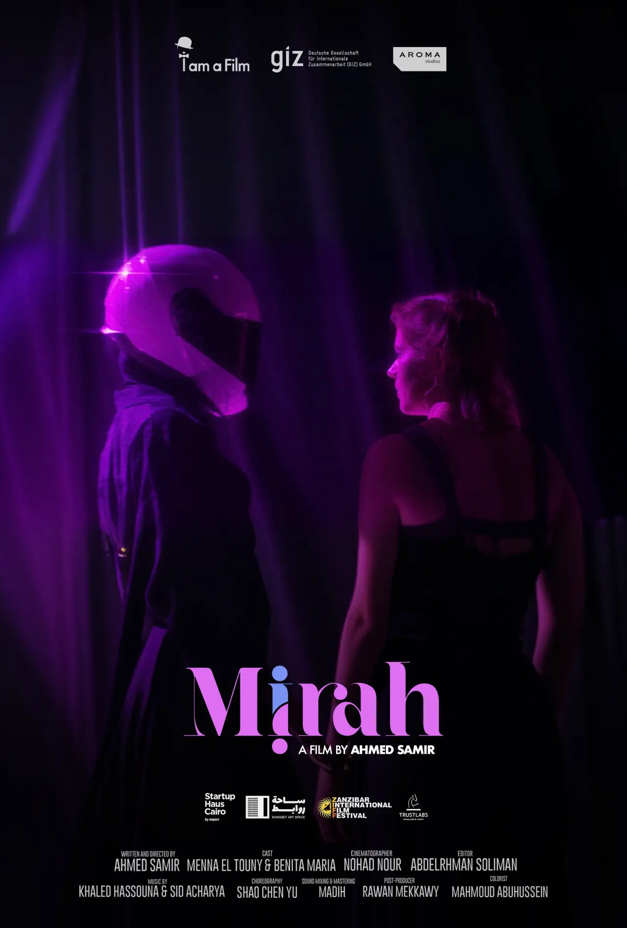 Plakat filmowy "Mirah"