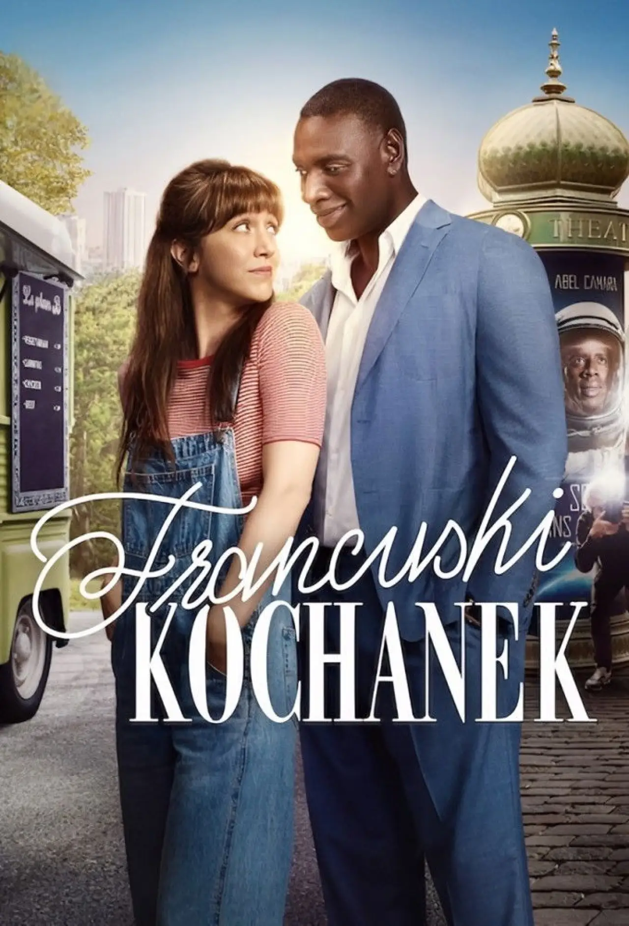 Plakat filmowy "Francuski kochanek"