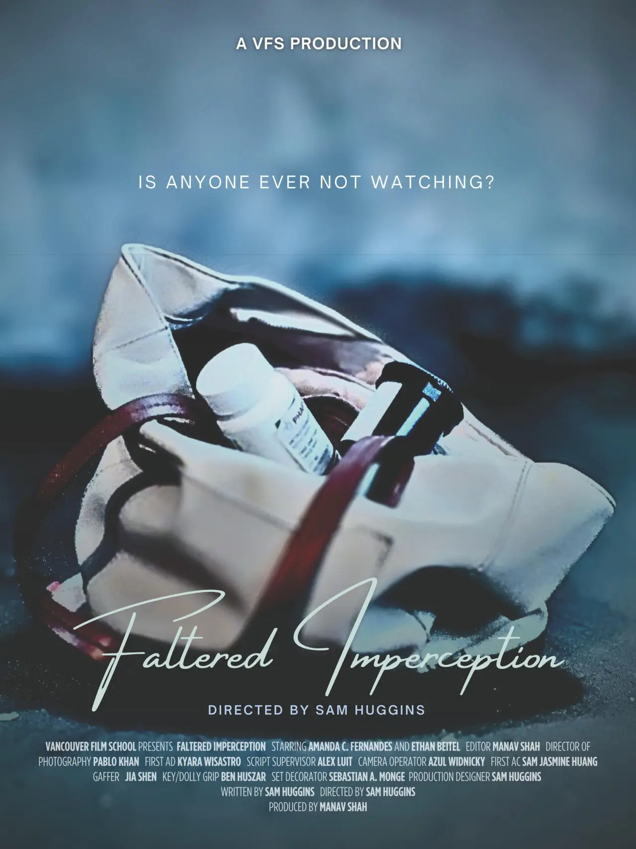 Plakat filmowy "Faltered Imperception"