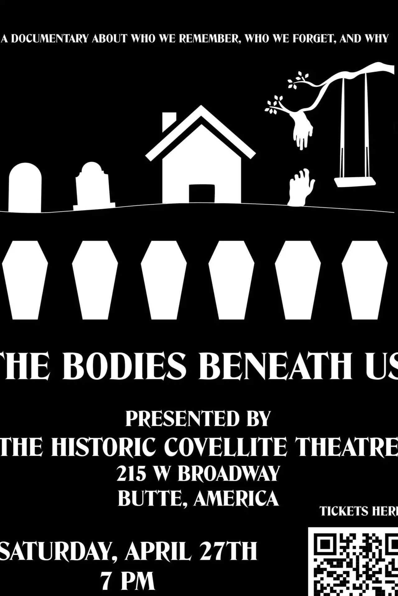 Plakat filmowy "The Bodies Beneath Us"