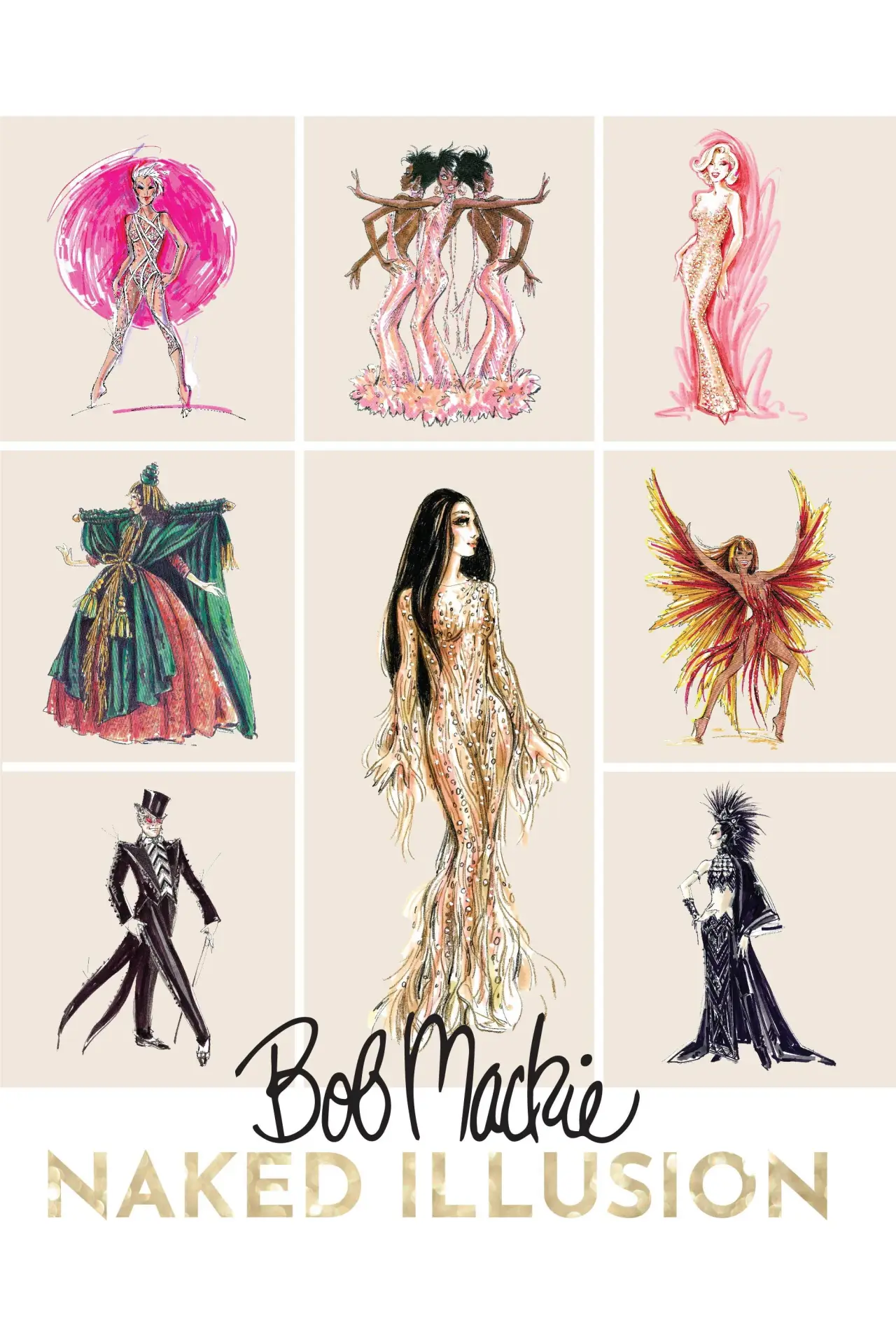 Plakat filmowy "Bob Mackie: Naked Illusion"