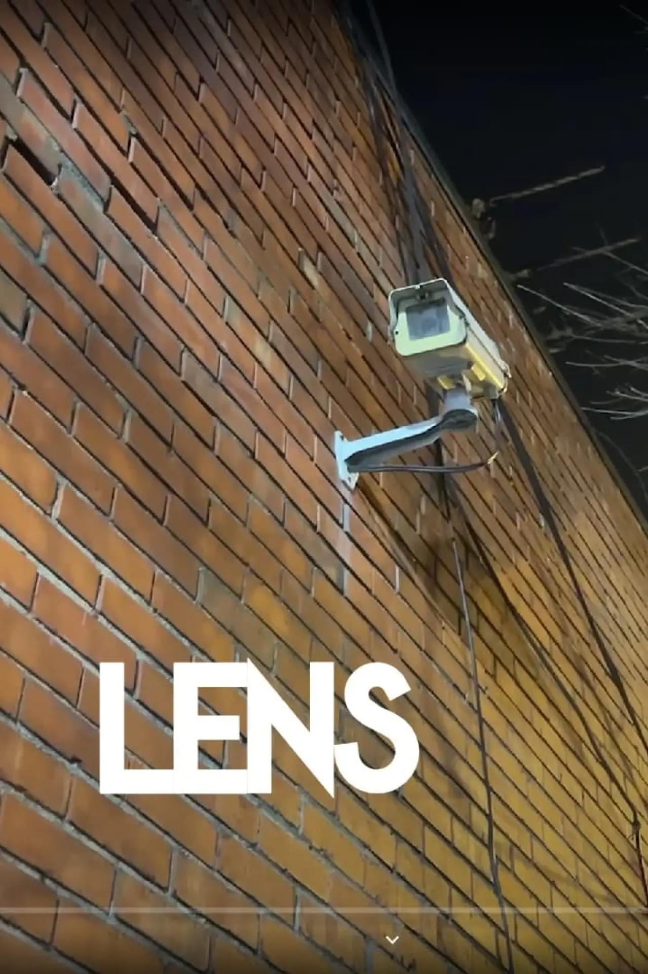 Plakat filmowy "Lens"