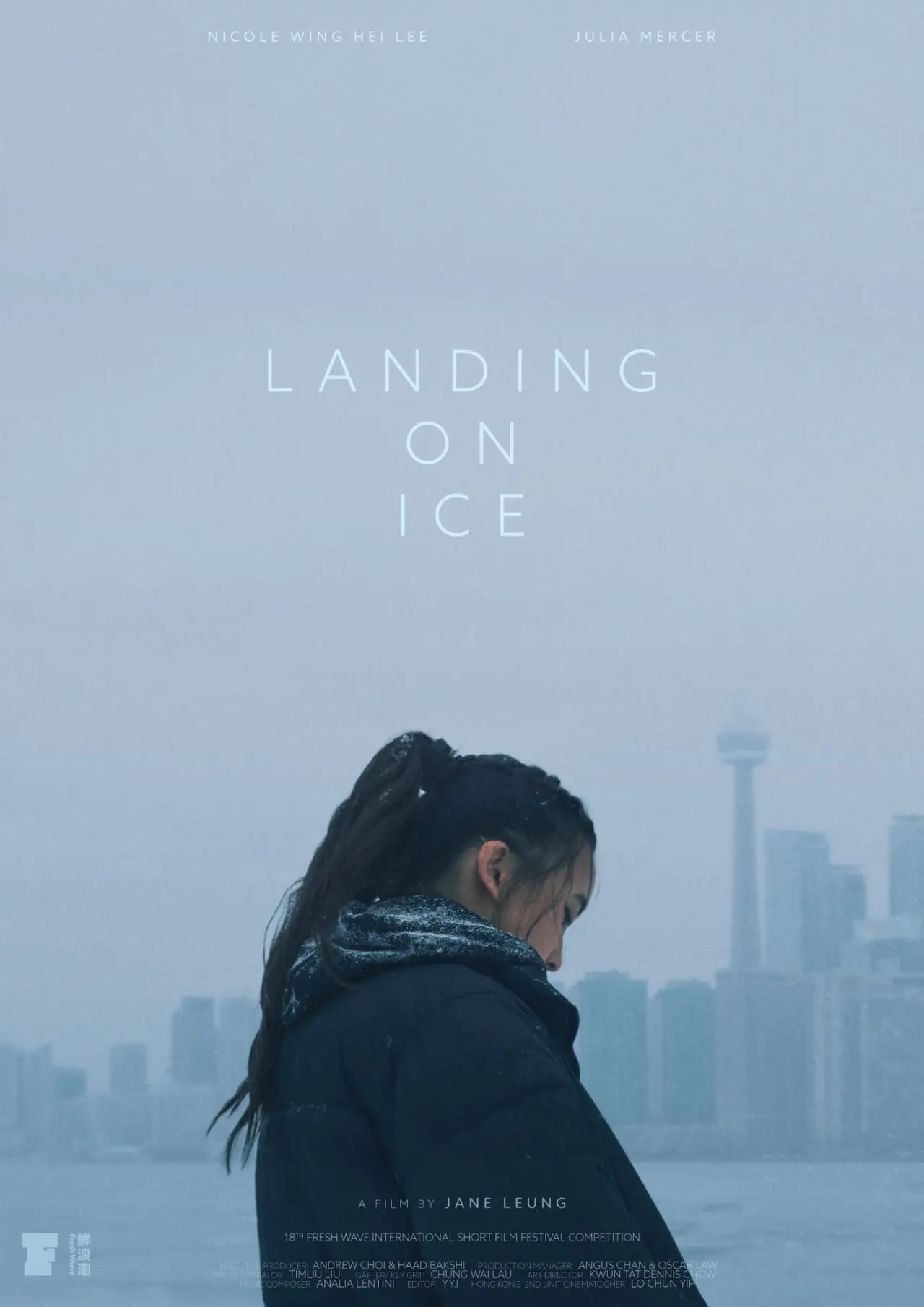 Plakat filmowy "Landing On Ice"