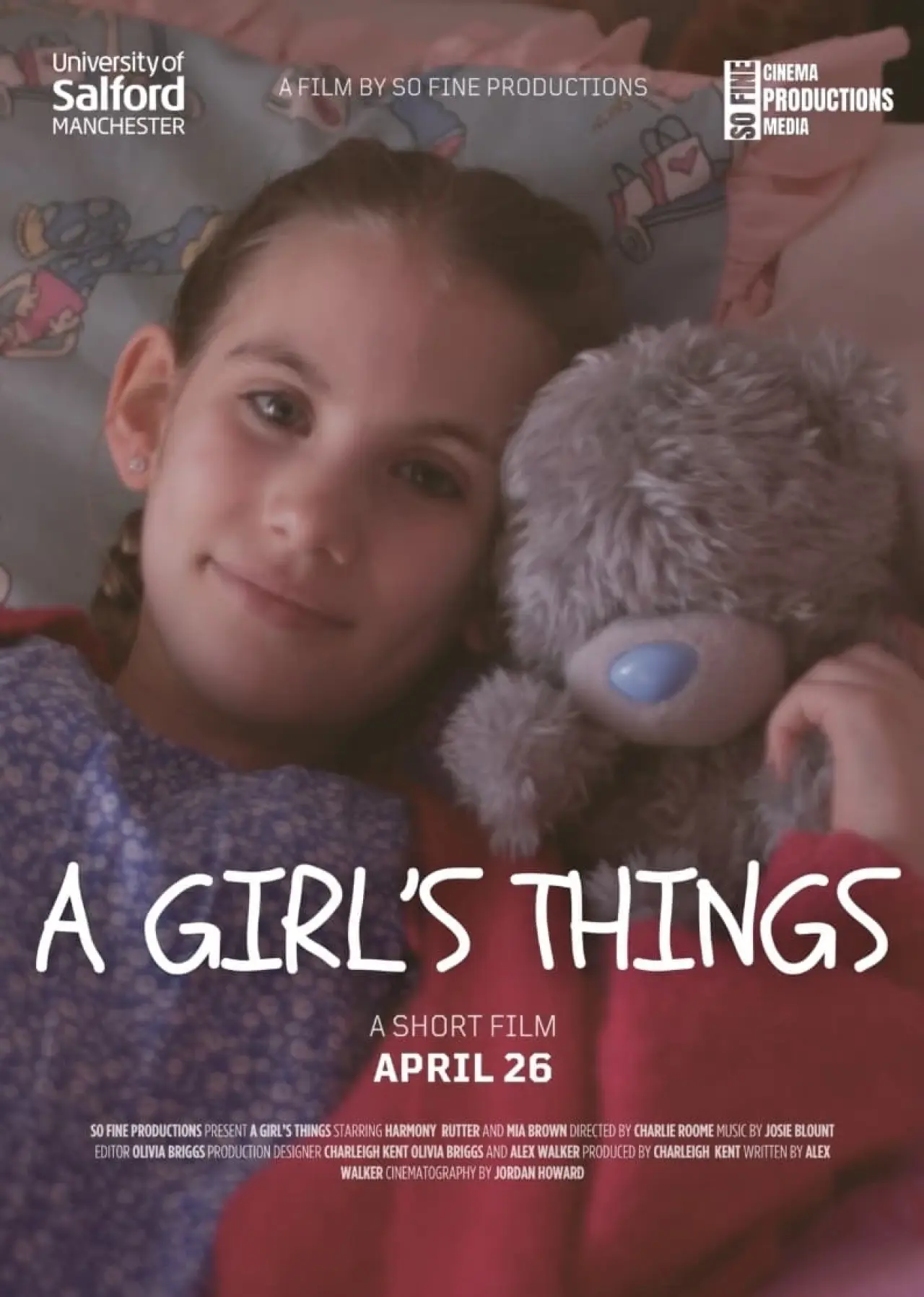 Plakat filmowy "A Girl