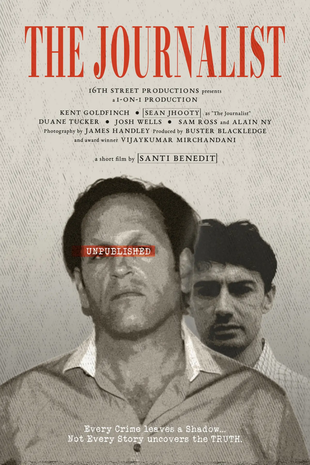 Plakat filmowy "The Journalist"