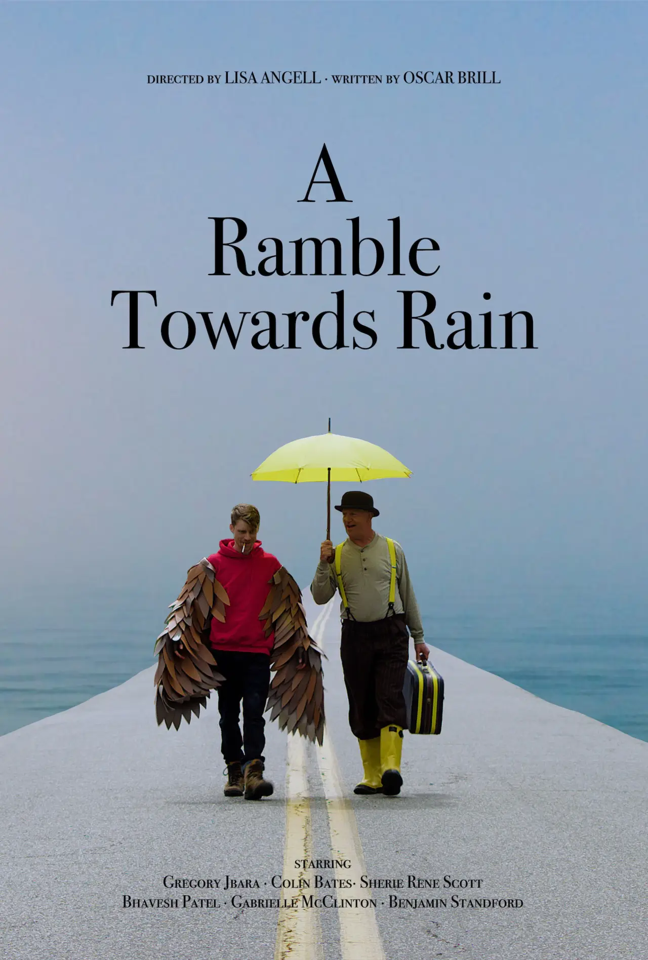 Plakat filmowy "A Ramble Towards Rain"