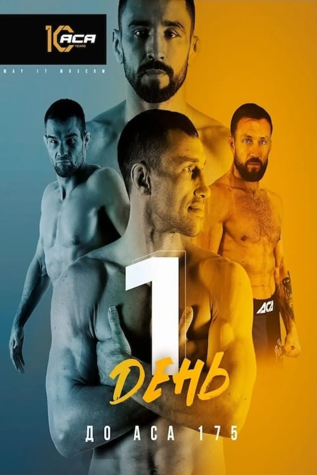 Plakat filmowy "ACA 175: Gordeev vs. Damkovsky"