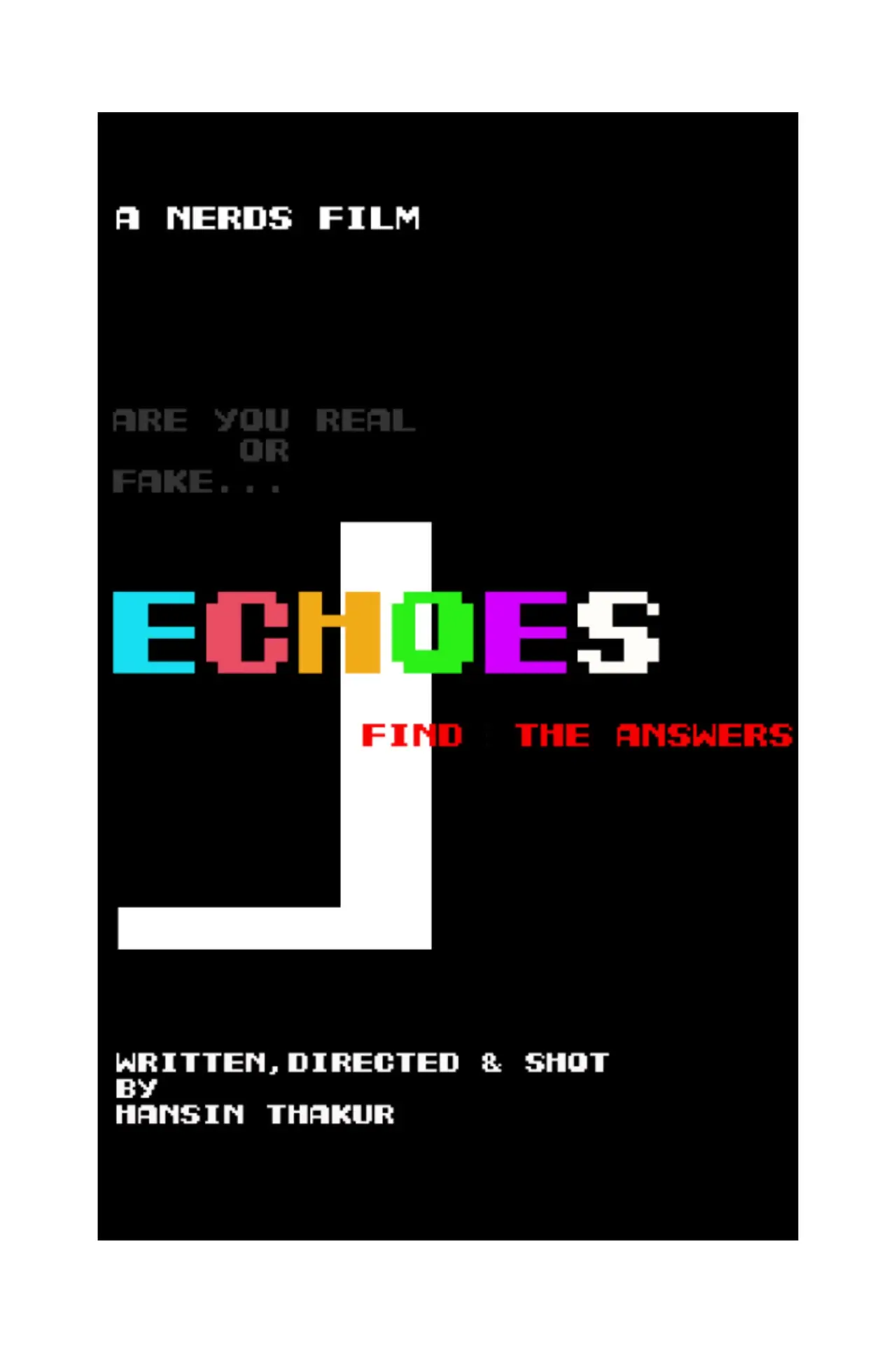 Plakat filmowy "Echoes"