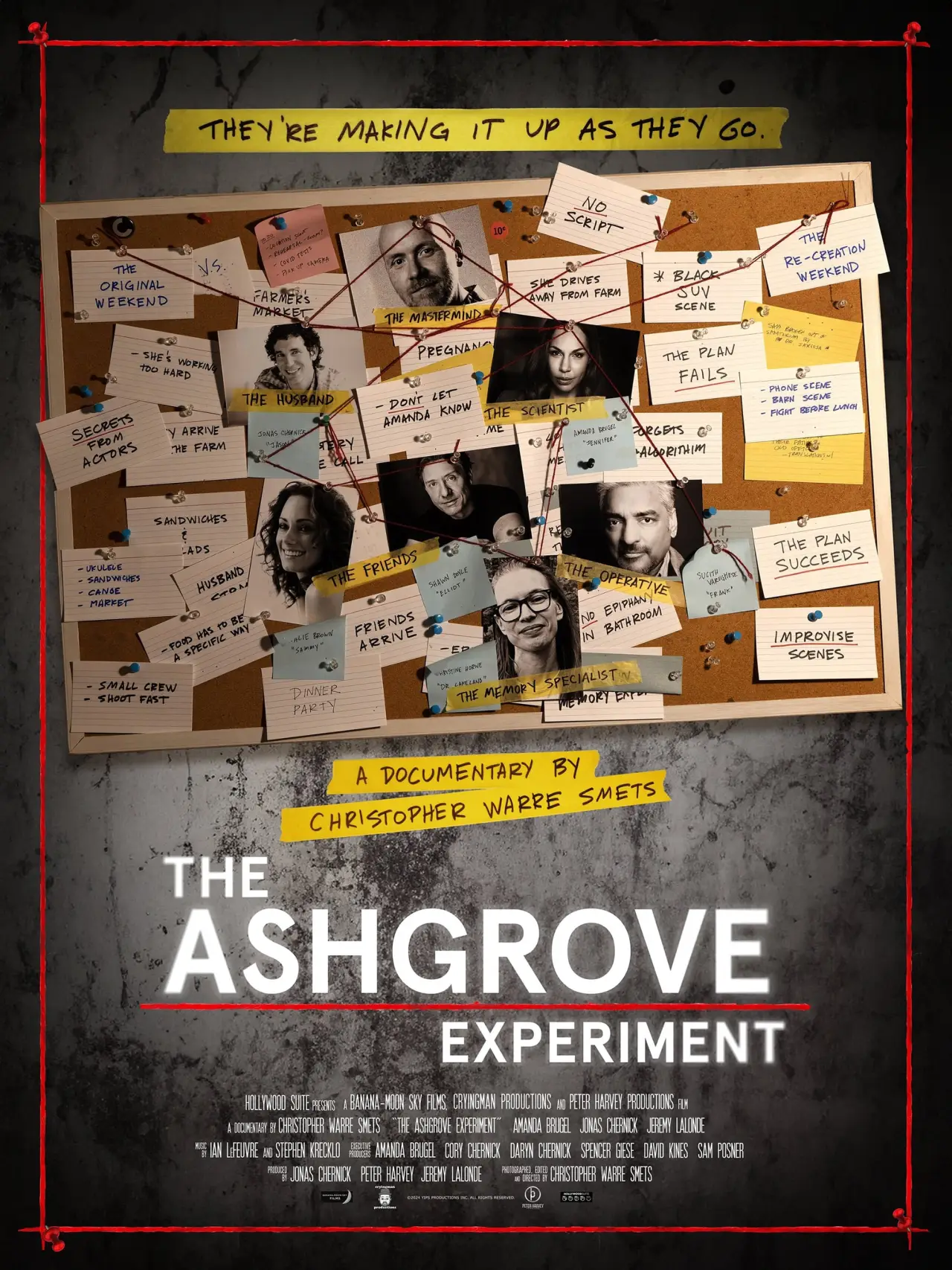 Plakat filmowy "The Ashgrove Experiment"