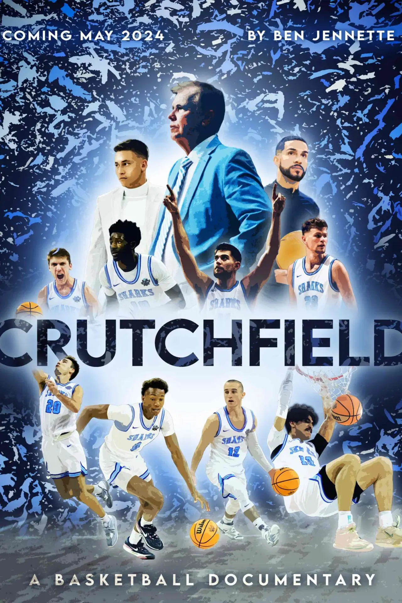 Plakat filmowy "Crutchfield: A Basketball Documentary"