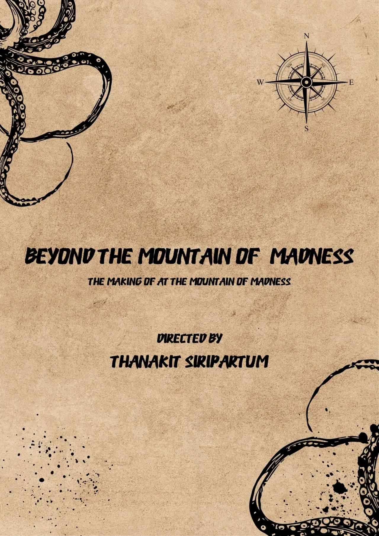 Plakat filmowy "Beyond The Mountain of Madness: The Making Of  At The Mountain of Madness [Audio Fiction]"