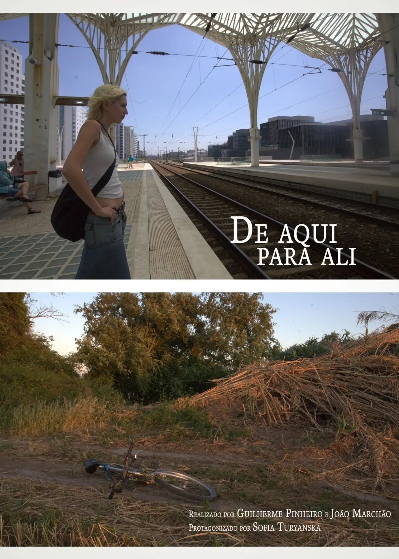 Plakat filmowy "De Aqui para Ali"