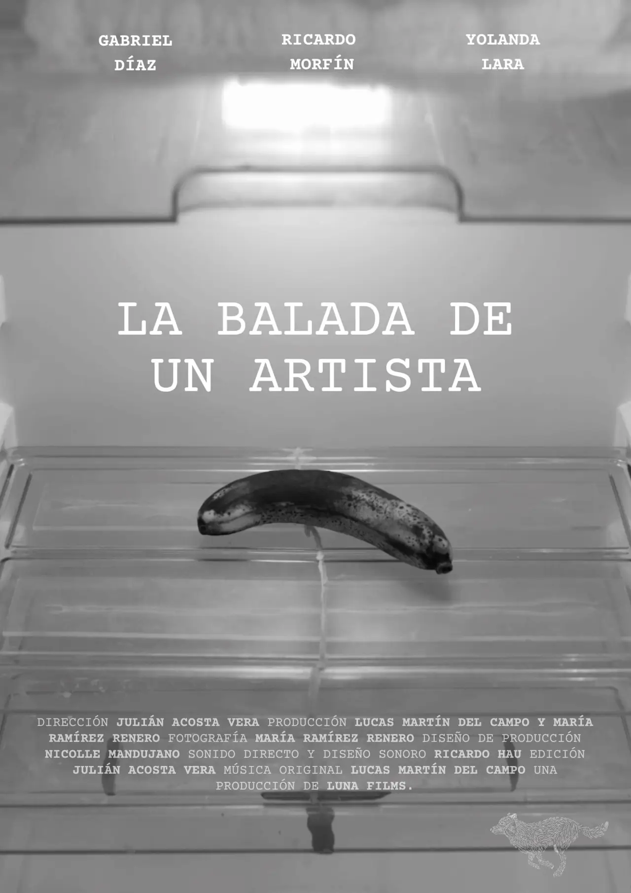 Plakat filmowy "La Balada de un Artista"