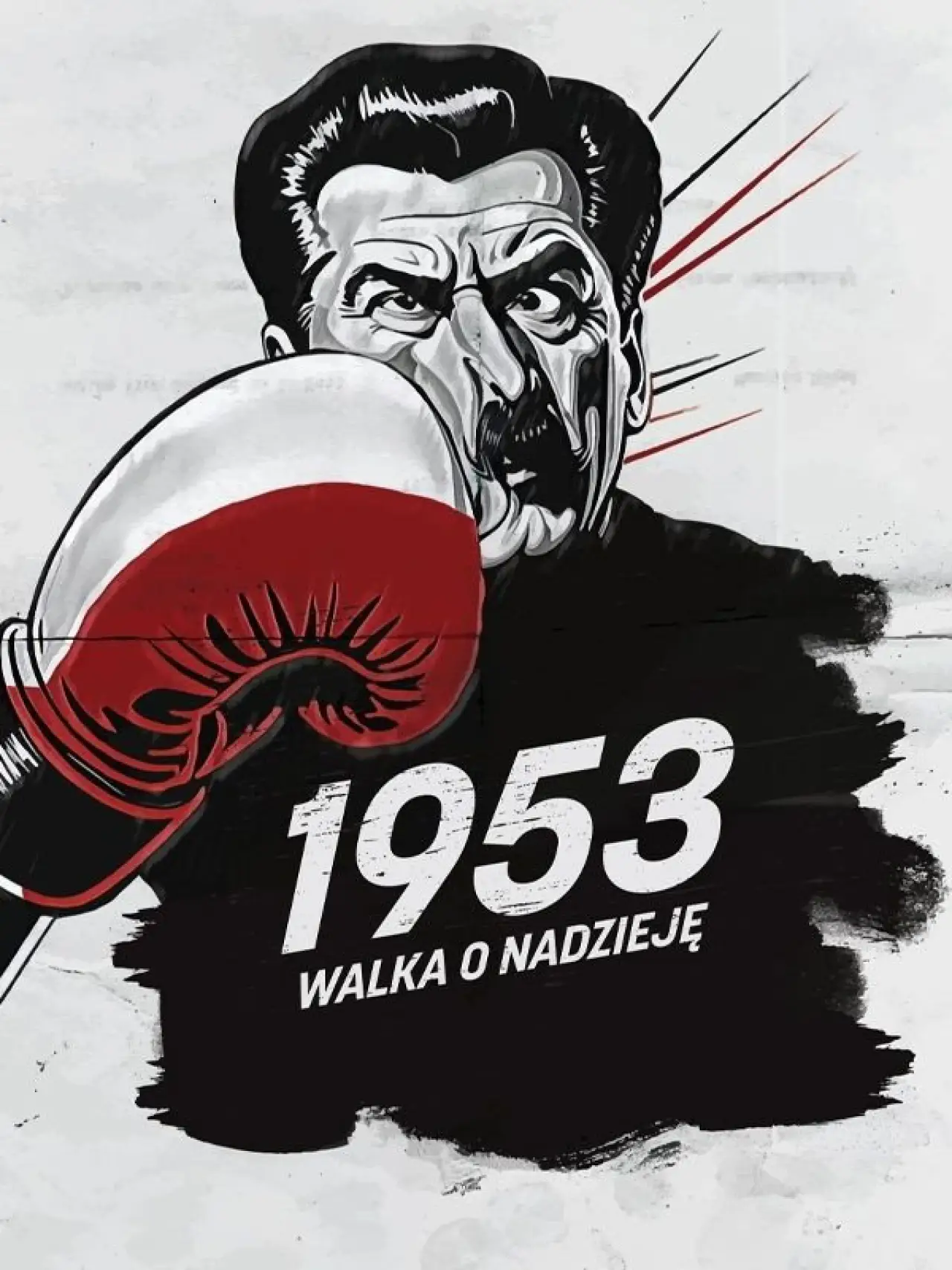 Plakat filmowy "1953. Walka o nadzieję"