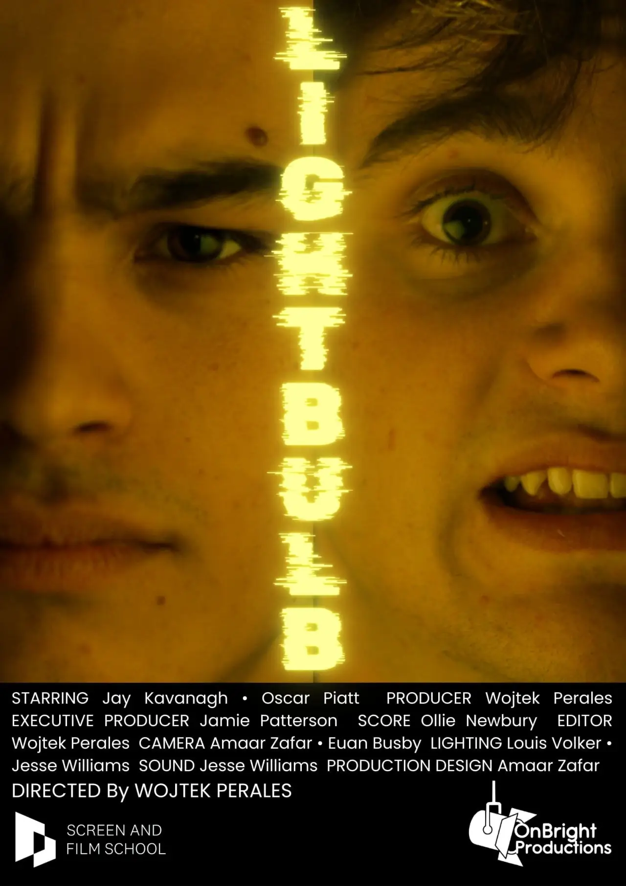Plakat filmowy "Lightbulb"
