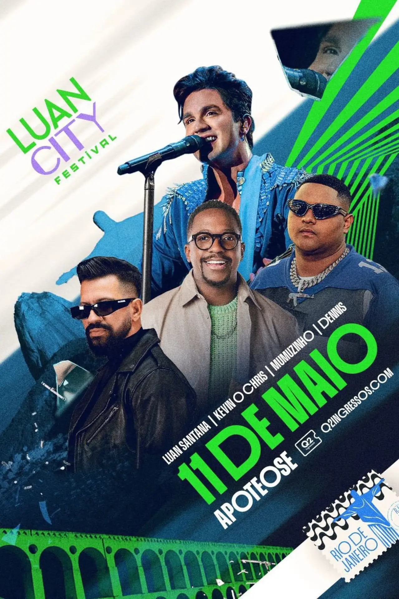 Plakat filmowy "Luan Santana: Luan City Festival · Rio de Janeiro"