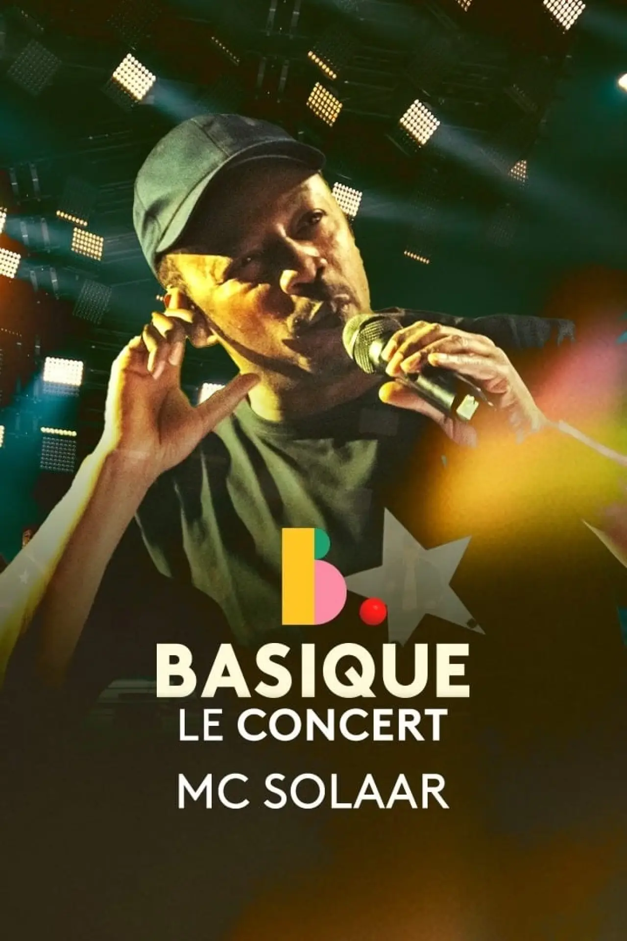 Plakat filmowy "MC Solaar - Basique, le concert"