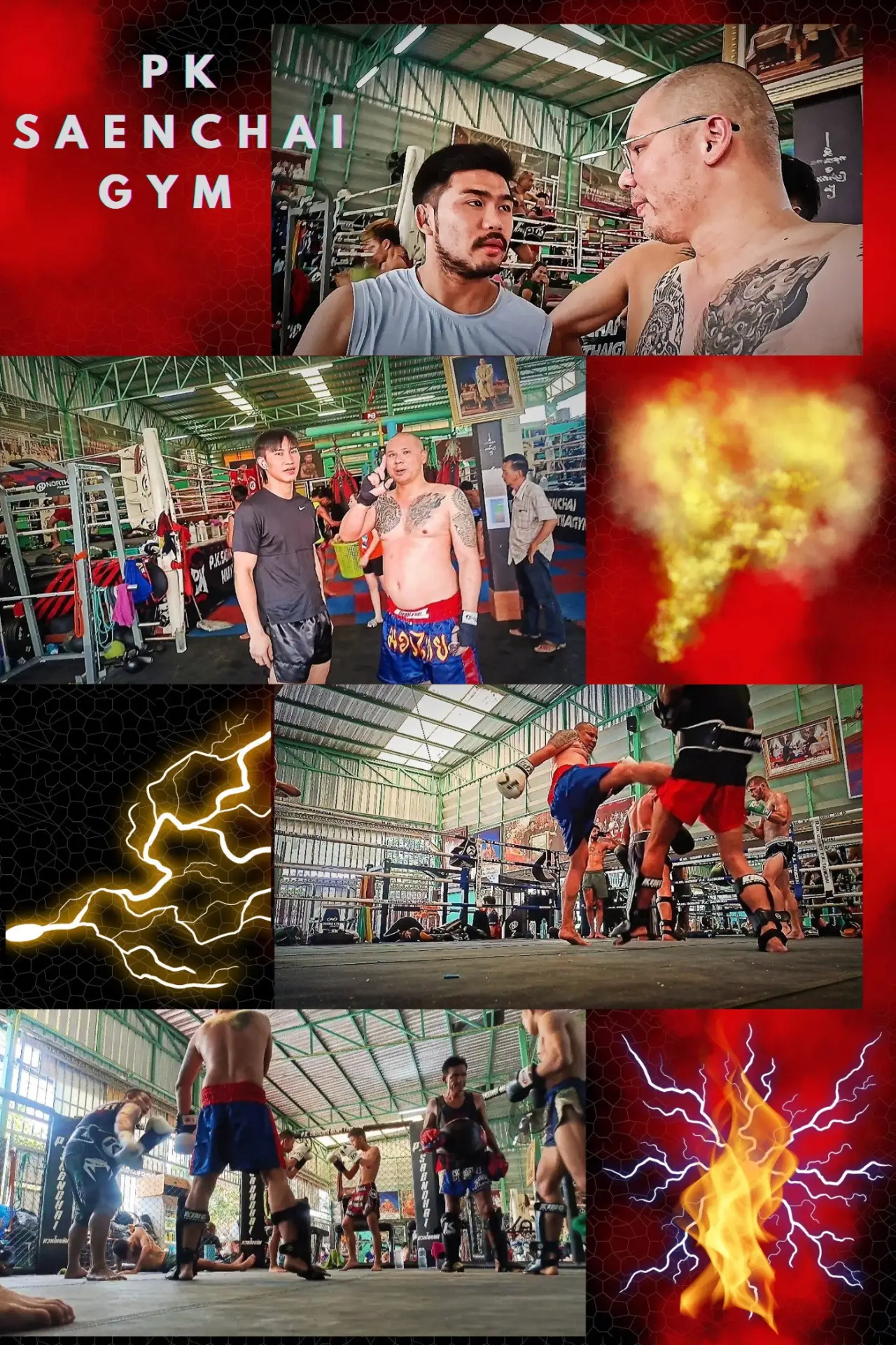 Plakat filmowy "Pk Saenchai Gym"
