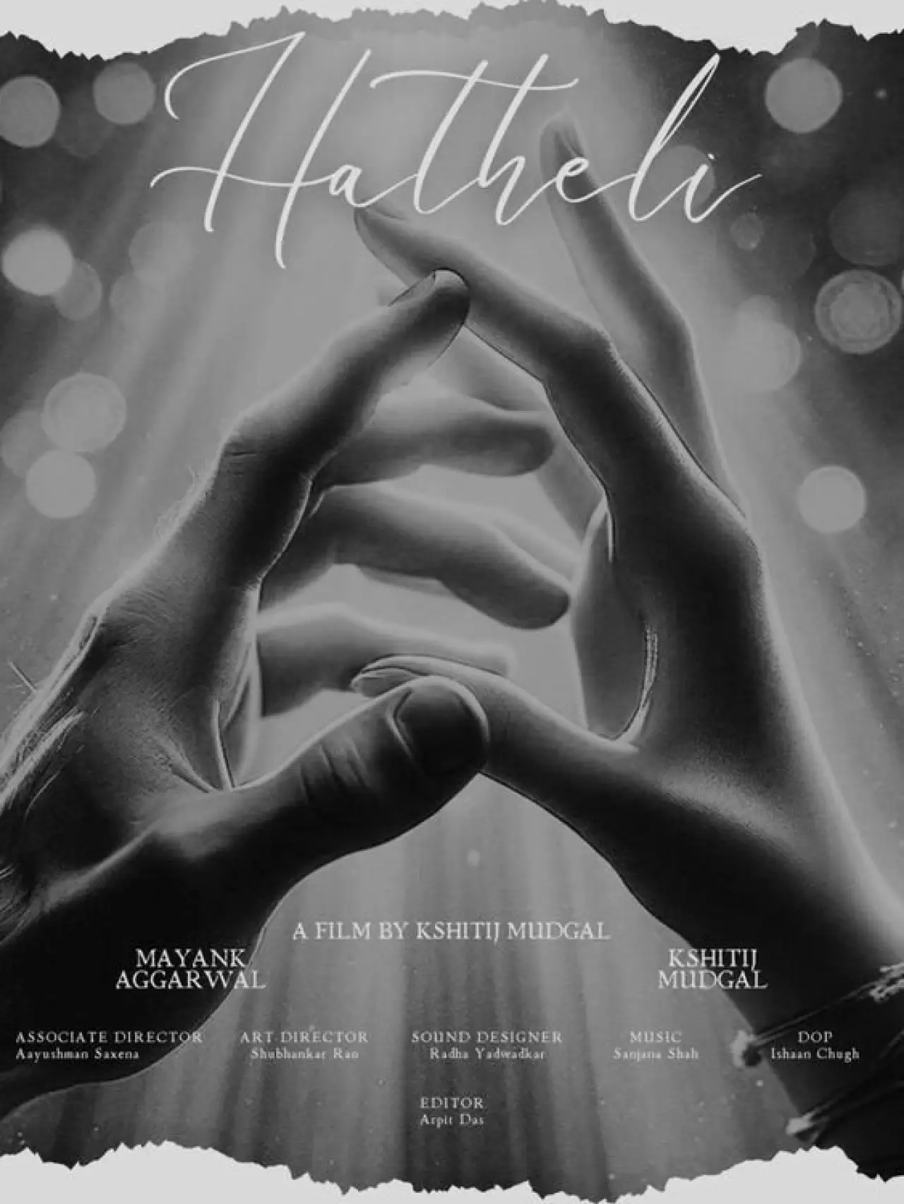 Plakat filmowy "Hatheli"