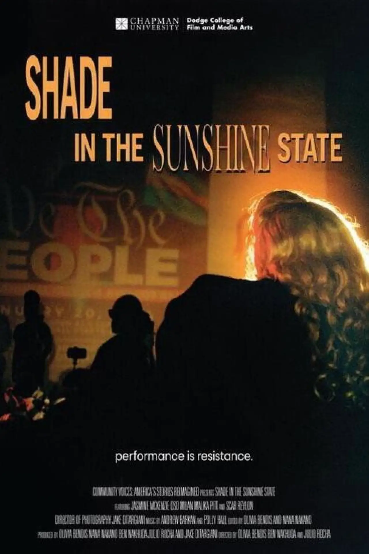 Plakat filmowy "Shade in the Sunshine State"