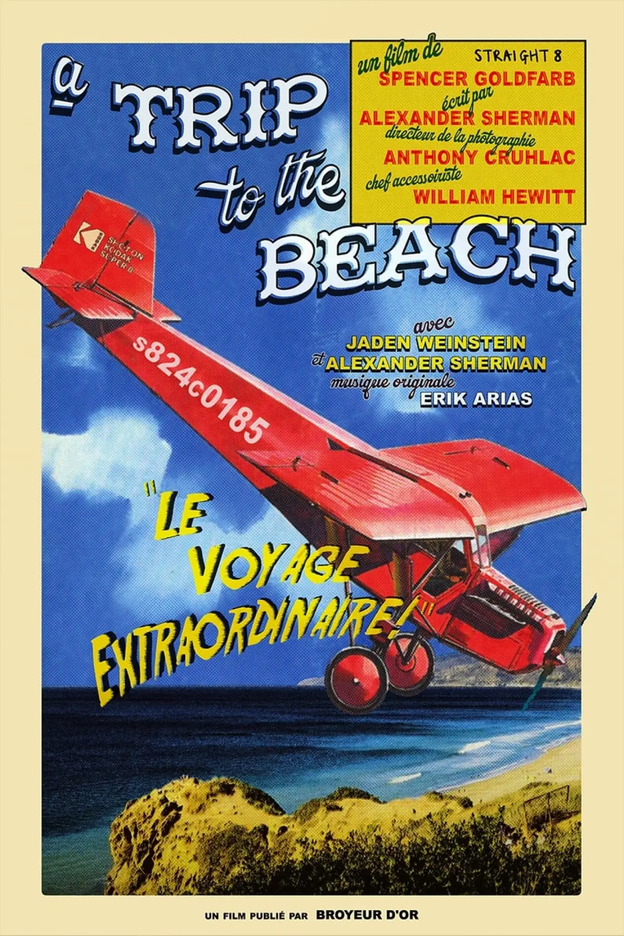 Plakat filmowy "A Trip to the Beach"