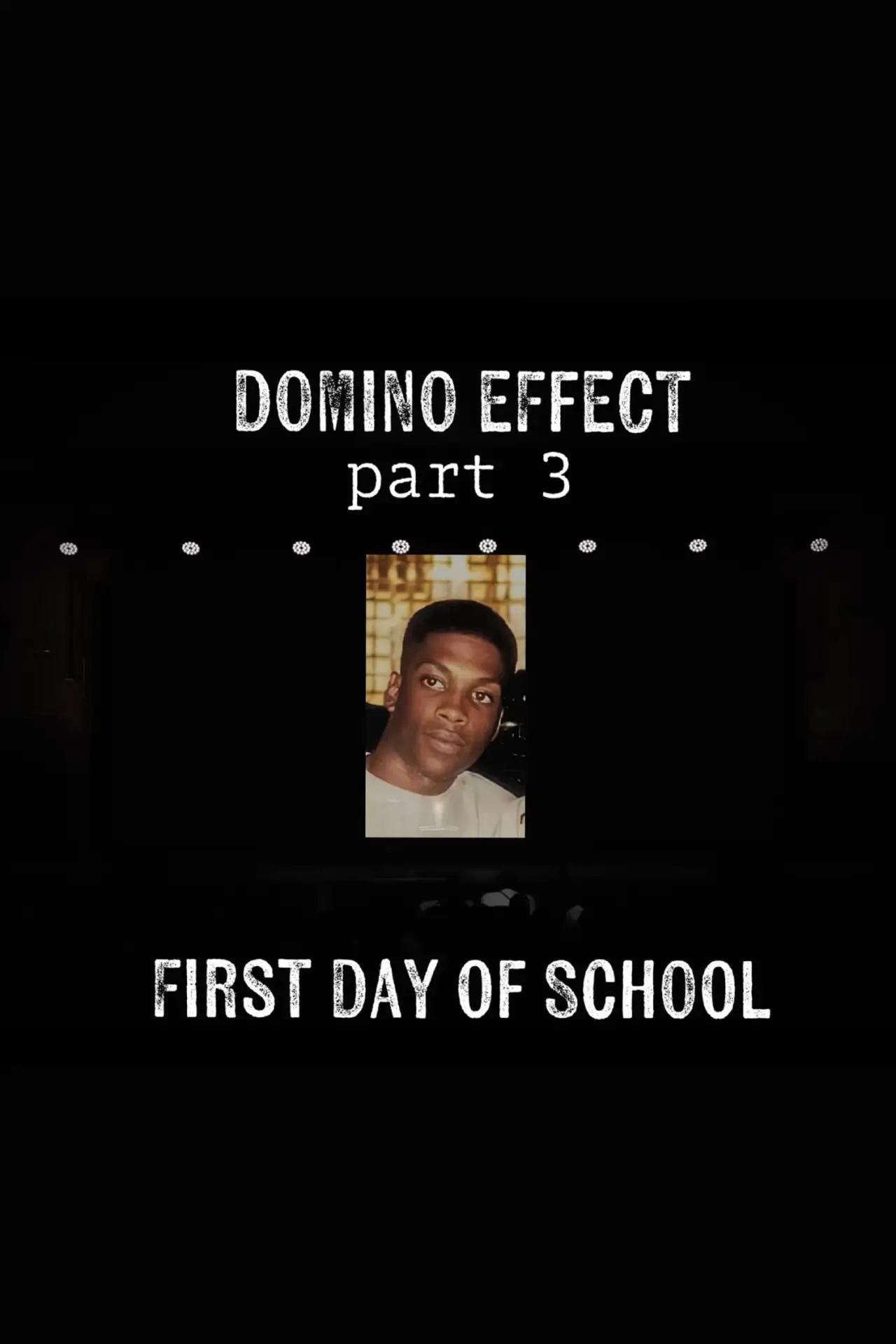 Plakat filmowy "Ali Siddiq: The Domino Effect 3: First Day of School"