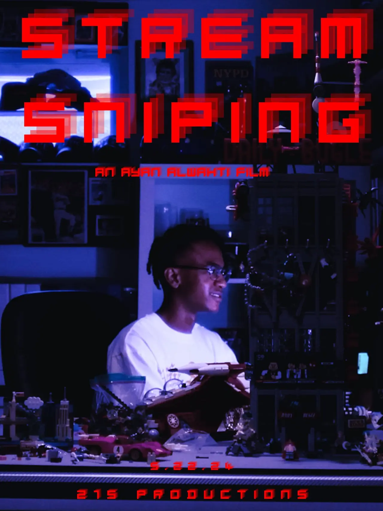 Plakat filmowy "Stream Sniping"