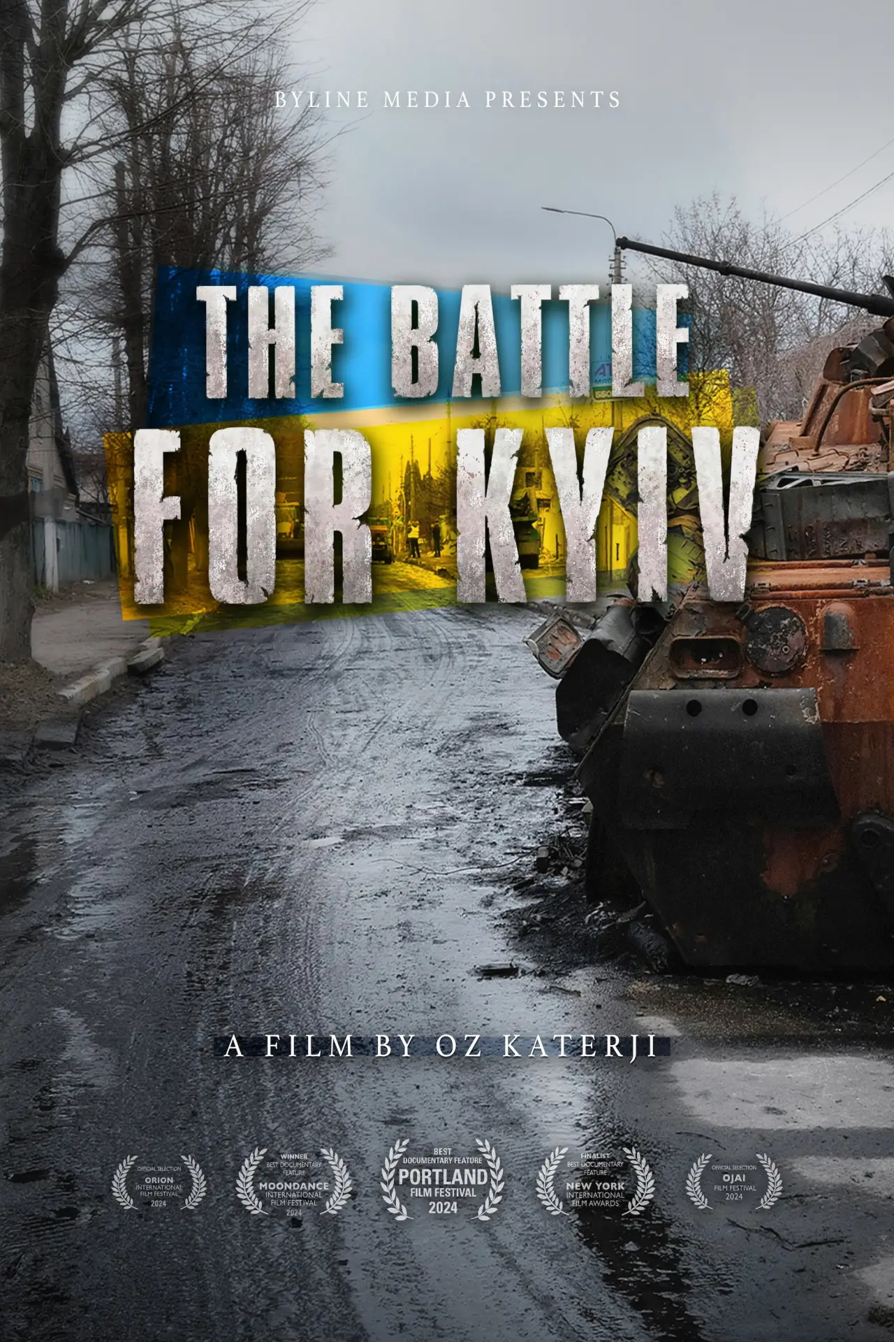 Plakat filmowy "The Battle for Kyiv"
