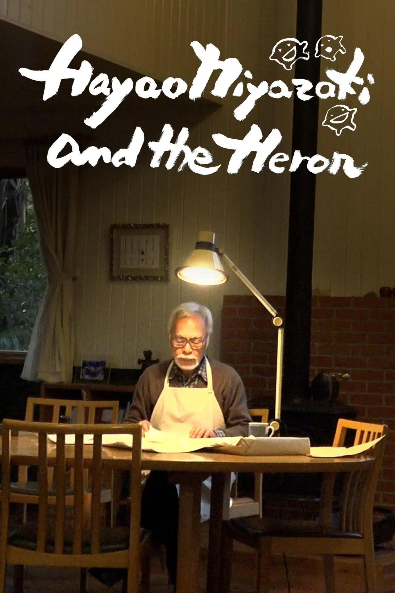Plakat filmowy "Hayao Miyazaki and the Heron"