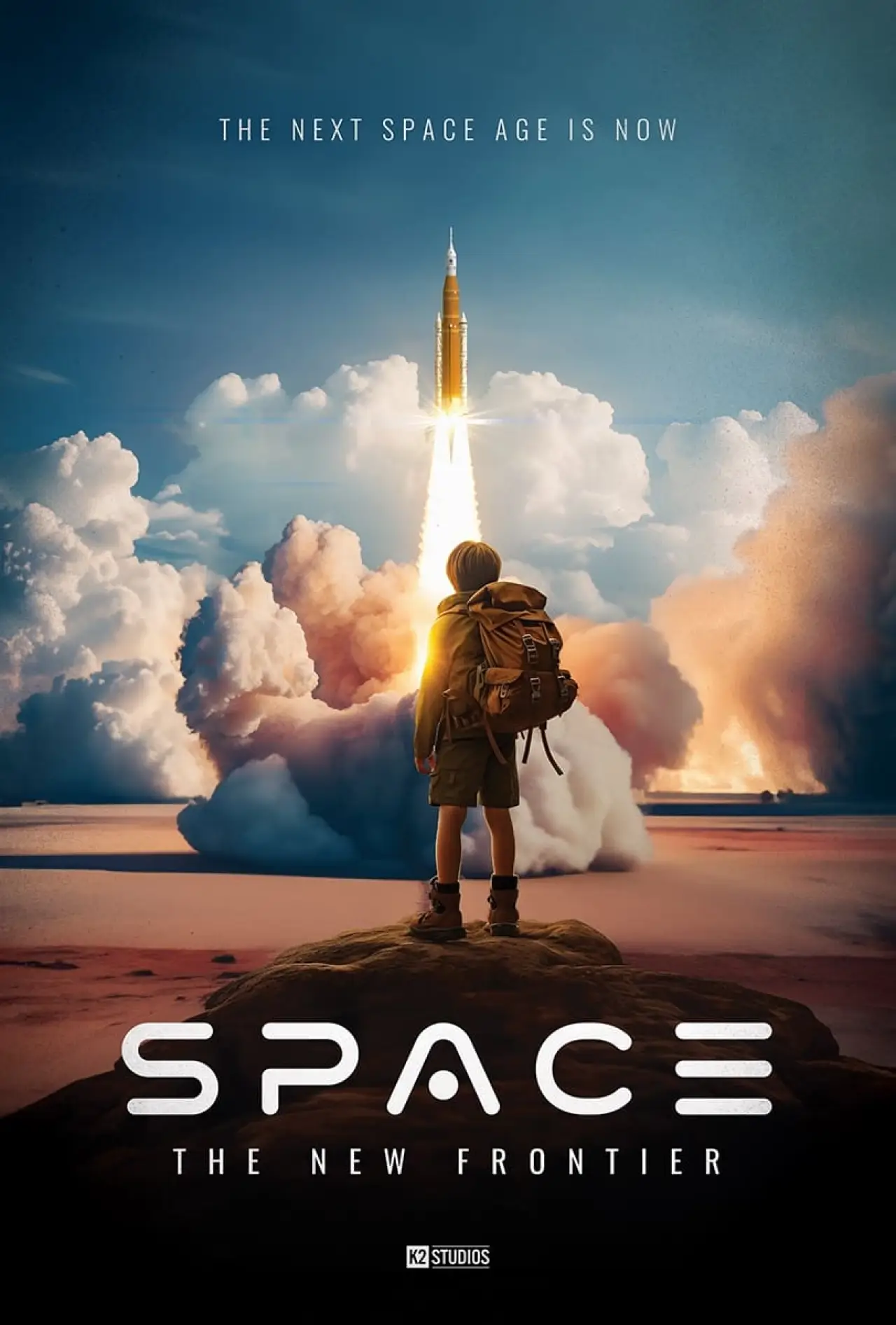 Plakat filmowy "Space: The New Frontier"