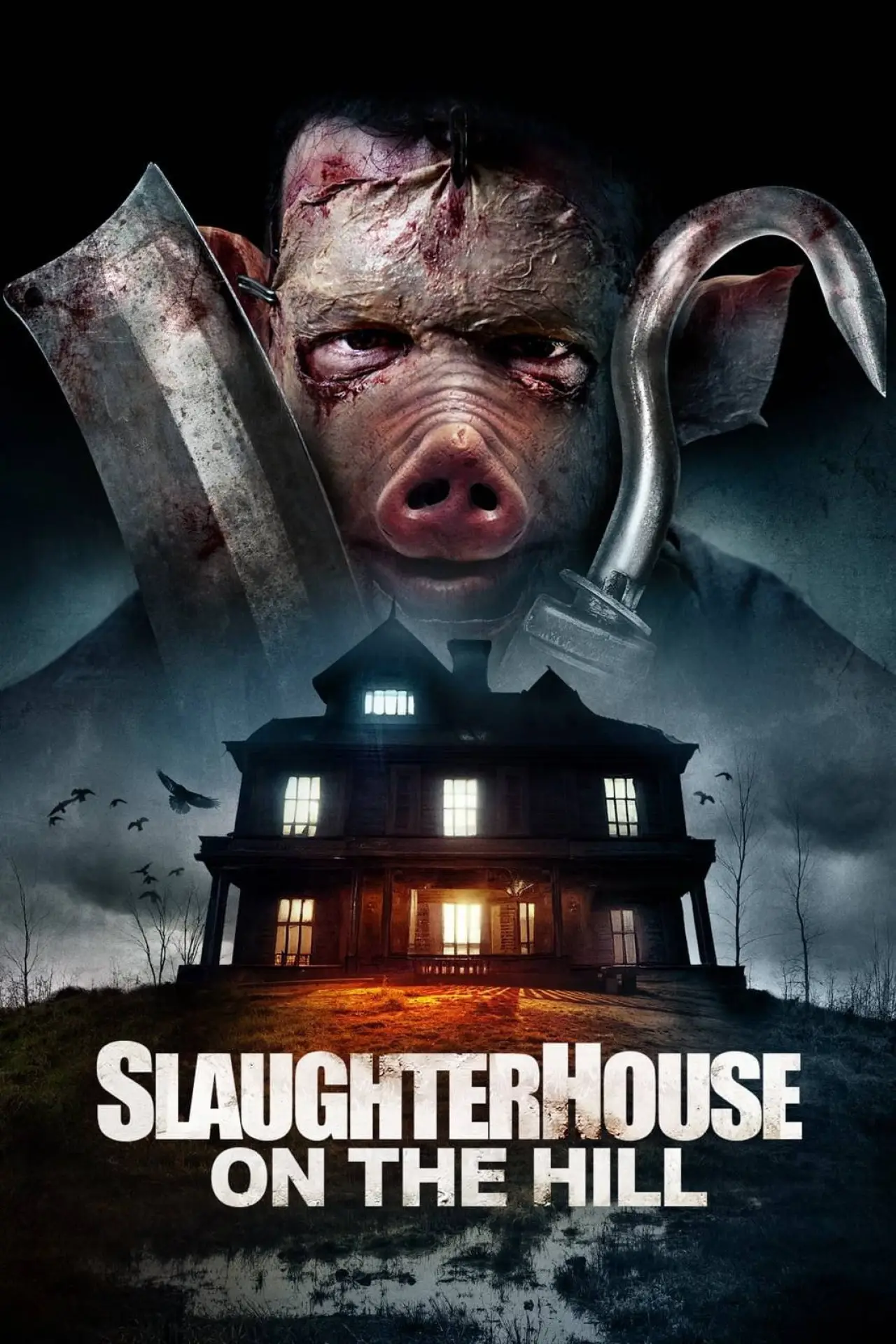 Plakat filmowy "Slaughterhouse On The Hill"