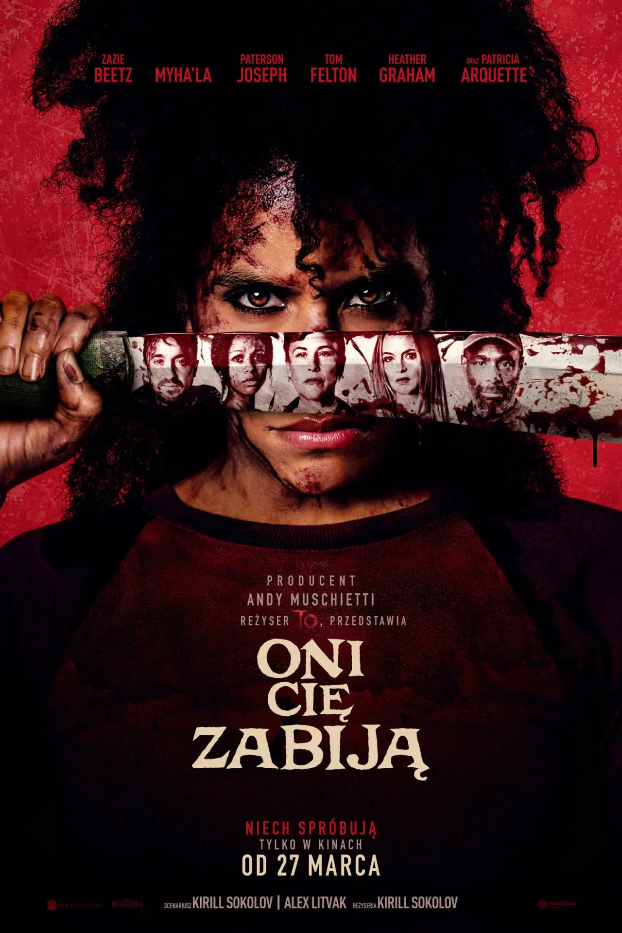 Plakat filmowy "Oni cię zabiją"