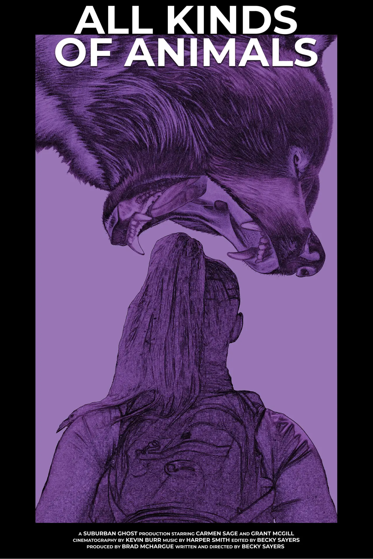 Plakat filmowy "All Kinds of Animals"