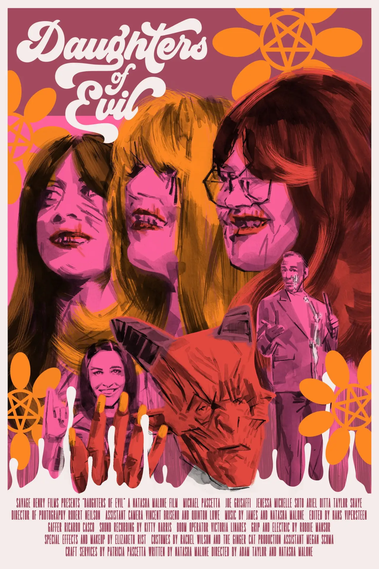 Plakat filmowy "Daughters of Evil"