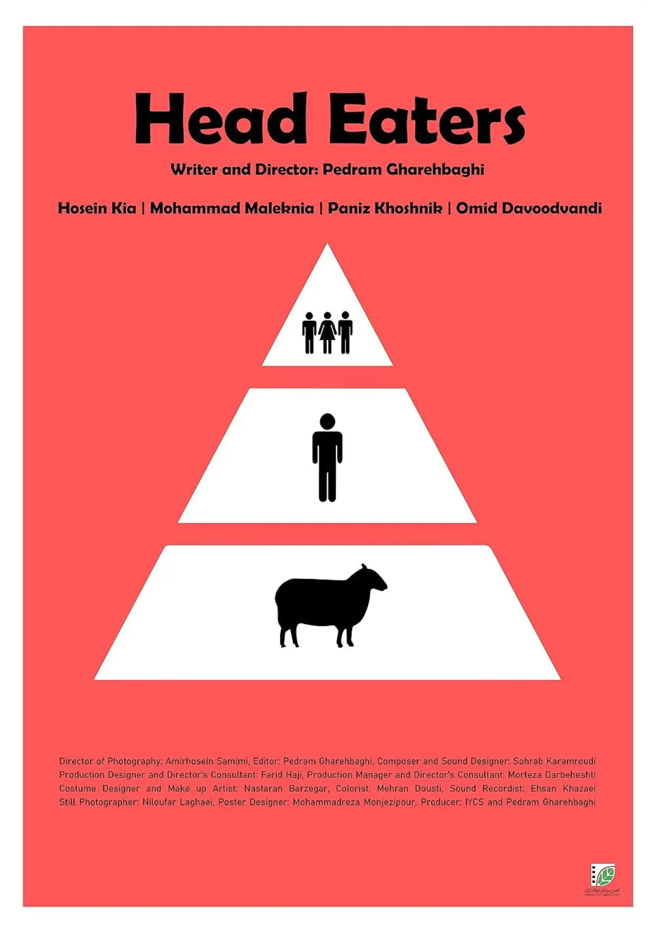 Plakat filmowy "Head Eaters"