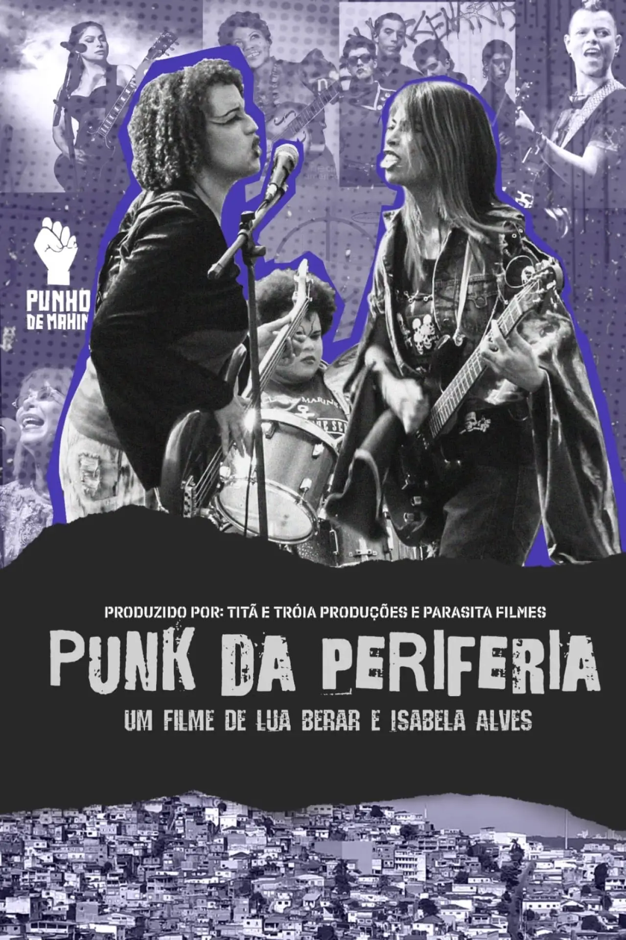 Plakat filmowy "Punk da Periferia"