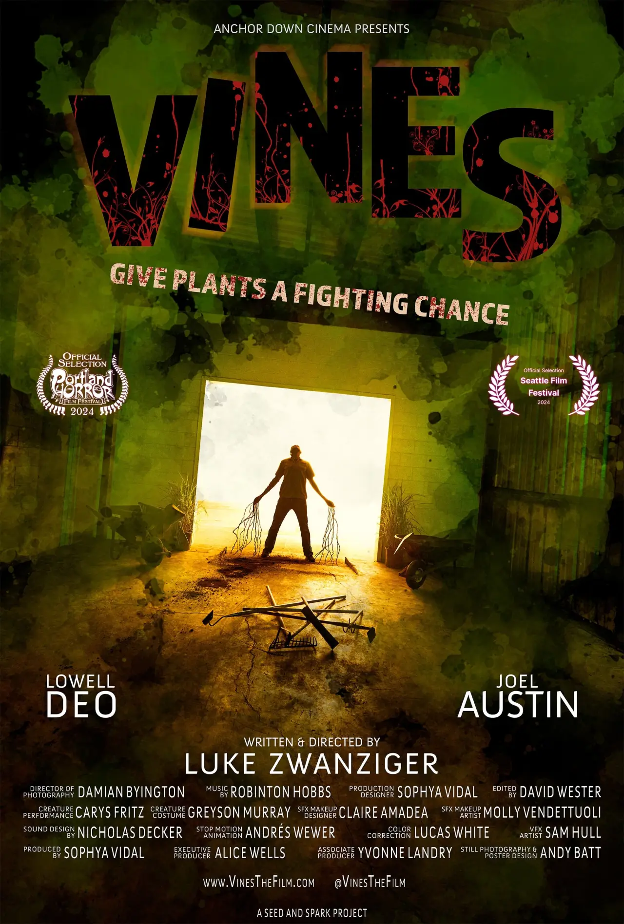 Plakat filmowy "Vines"