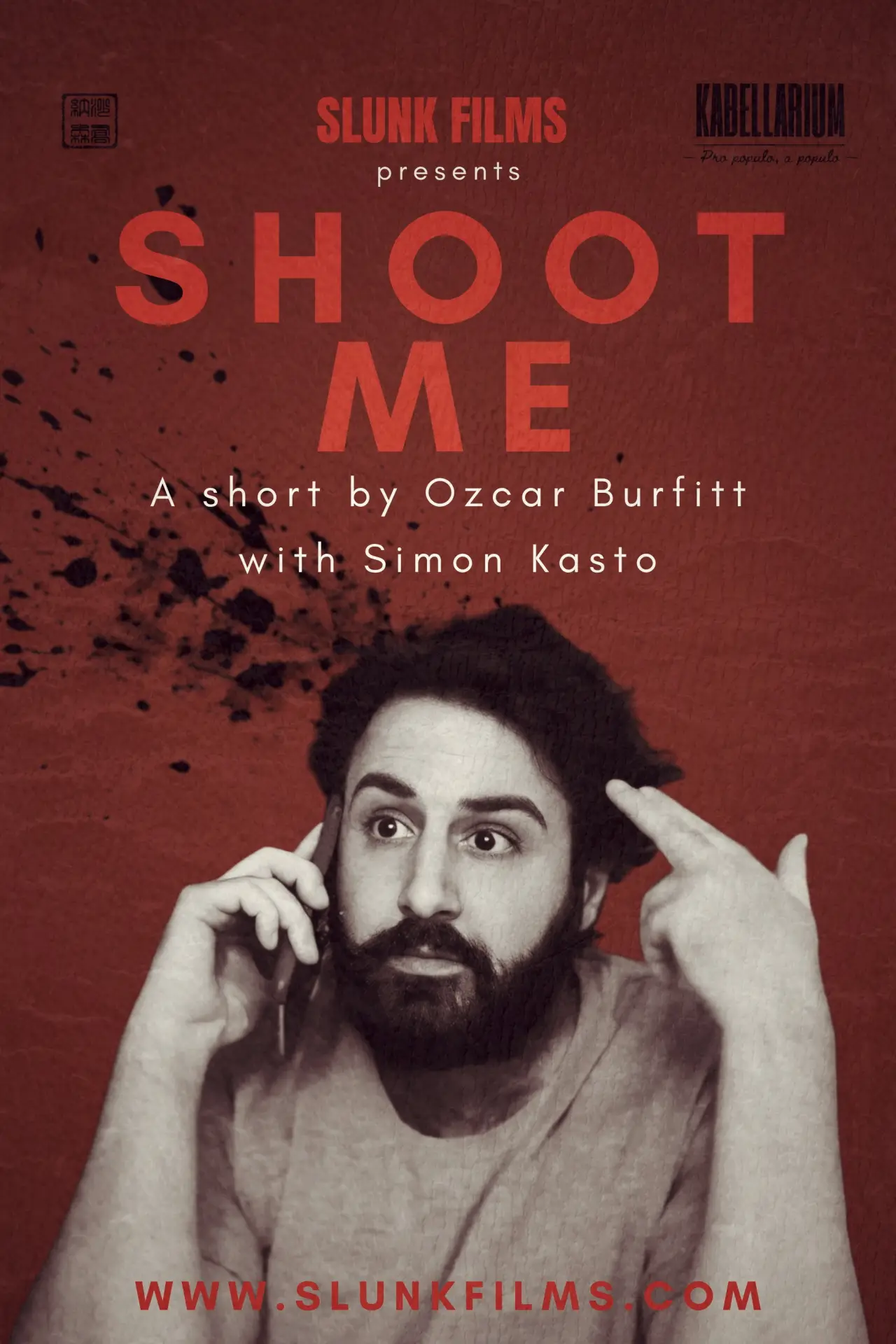 Plakat filmowy "Skjut mig"